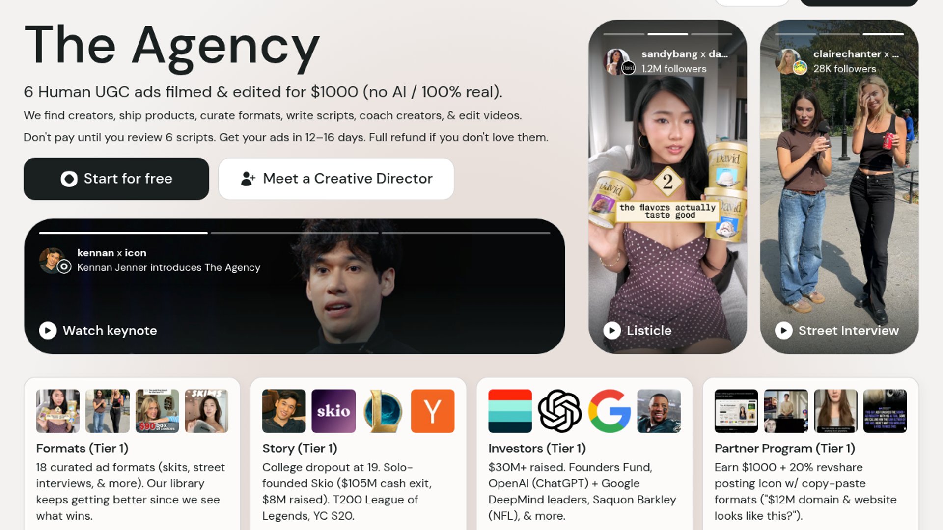 Icon Pivots From AI Admaker to Humans