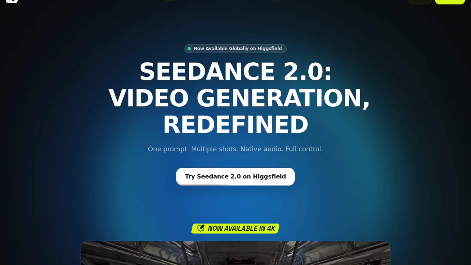 Seedance 2.0 drops native 4K
