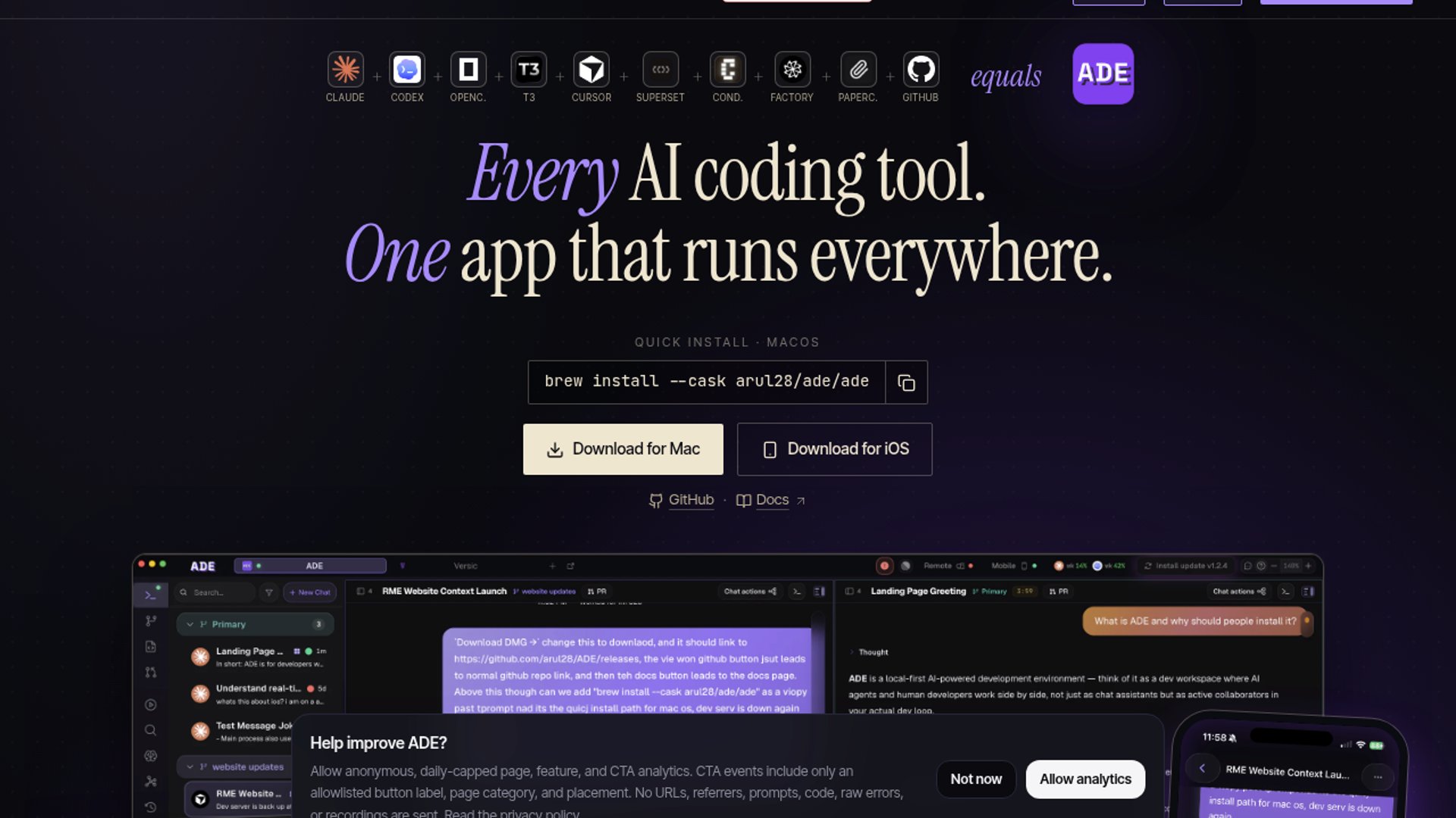 ADE Android app nears completion for cross-device sync