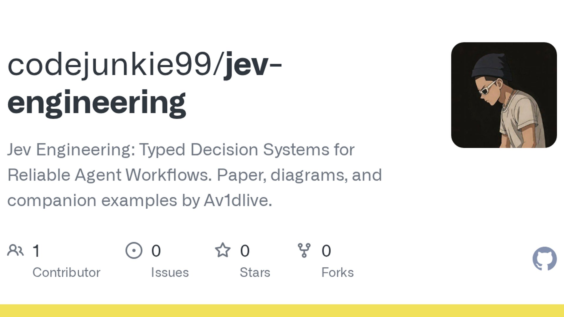 Av1dlive releases Jev Engineering for agent workflows