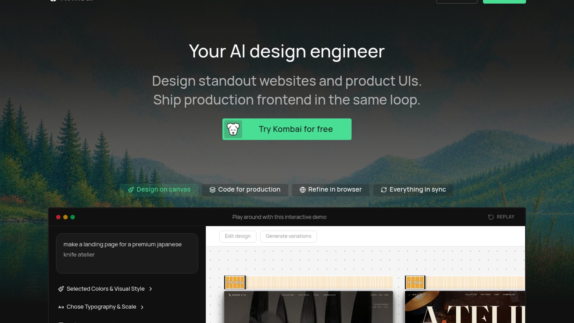 Kombai launches unified AI design engineering agent