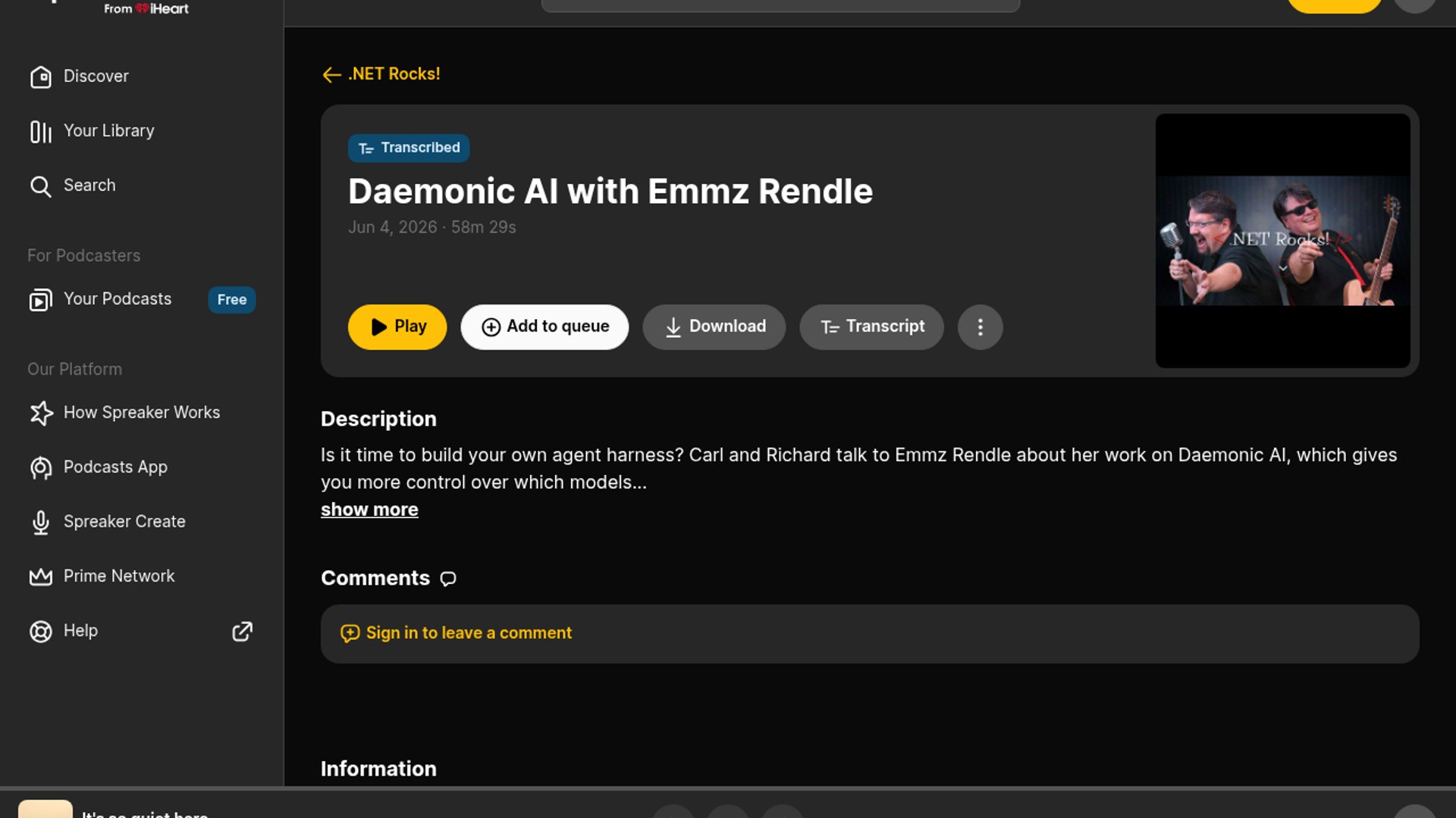 Emmz Rendle discusses the necessity for developers to build their own custom agent harnesses to maintain control and avoid vendor lock-in as commercial AI software development tools face potential "rug pulls."