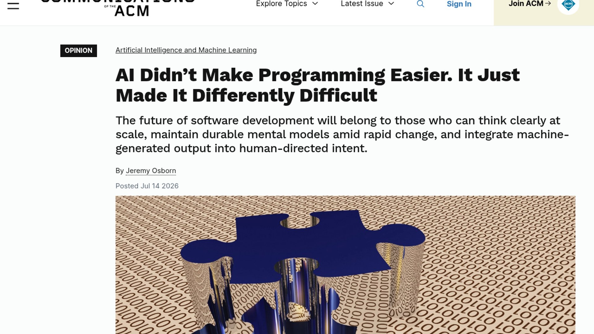 AI tools shift developer friction to architecture