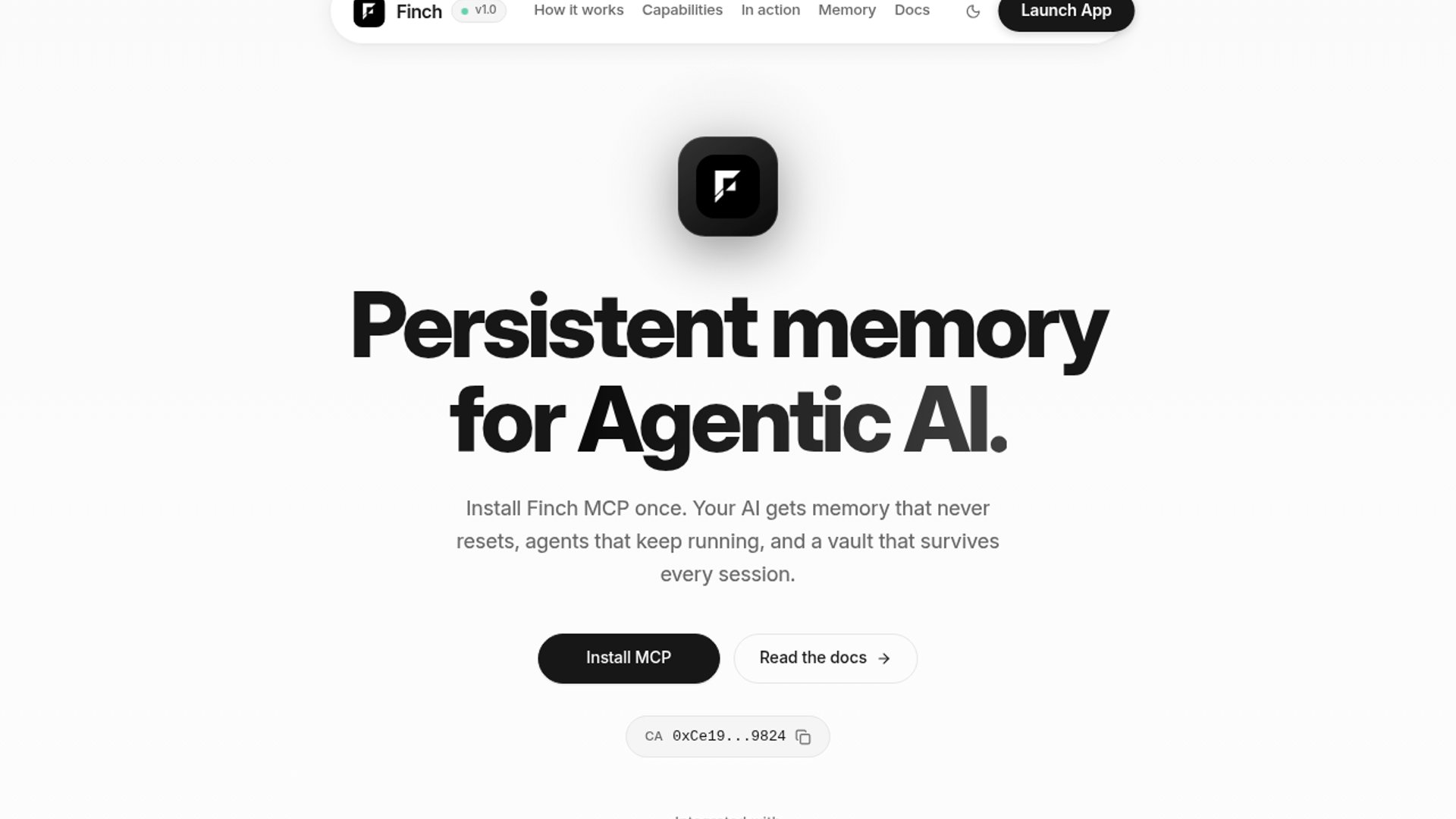 Finch updates web app and hardens fund-moving security