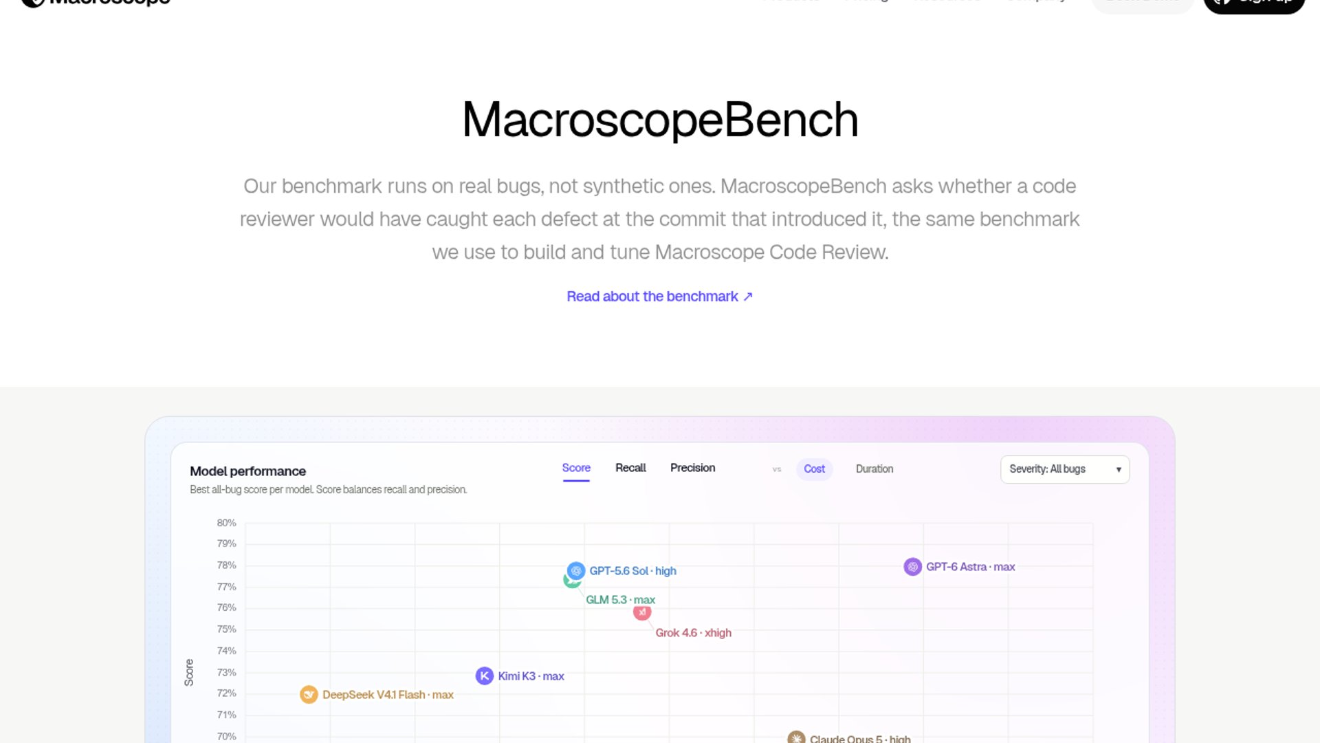 Macroscope launches MacroscopeBench for AI code review