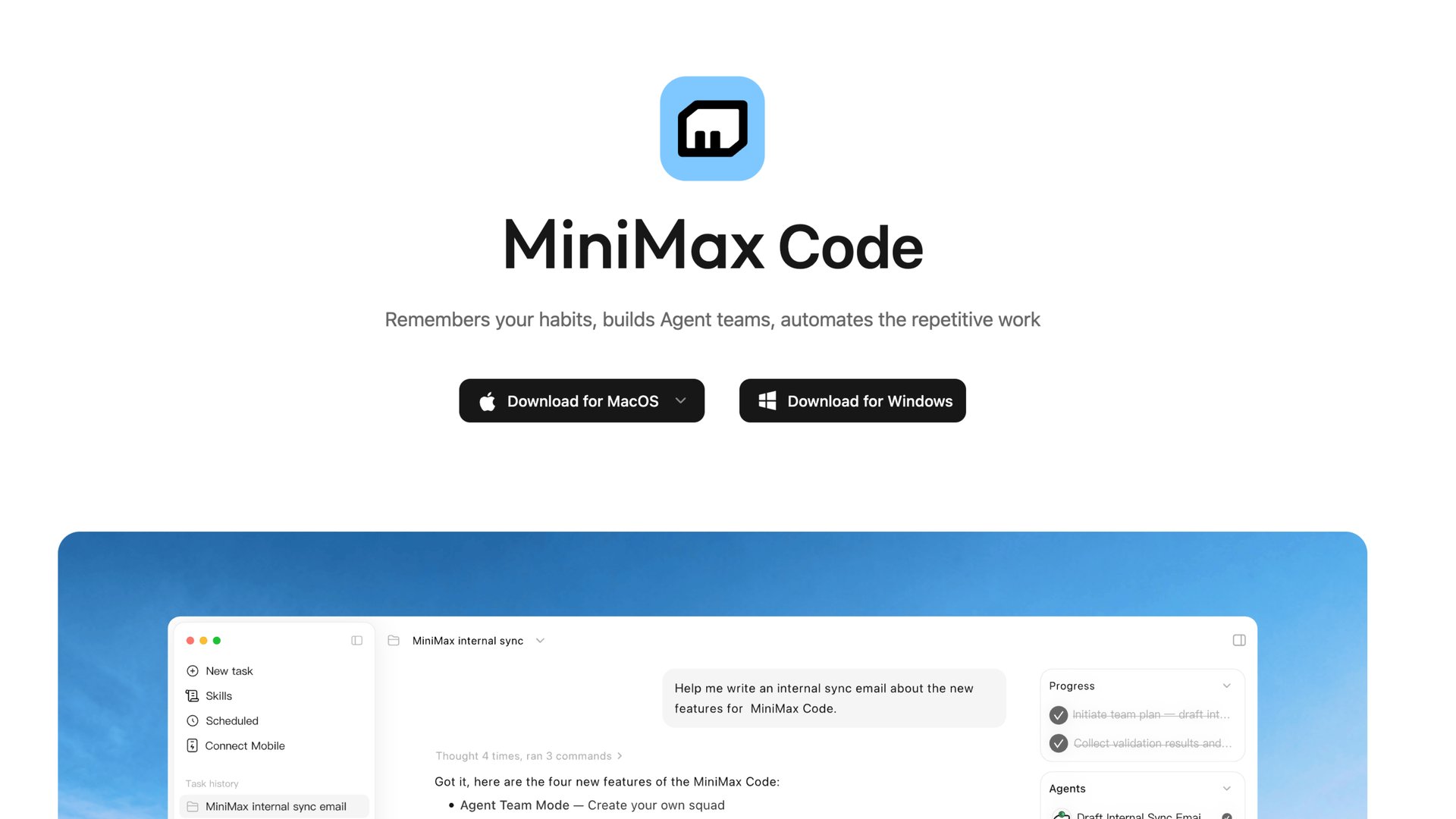 MiniMax open-sources MiniMax Code coding agent