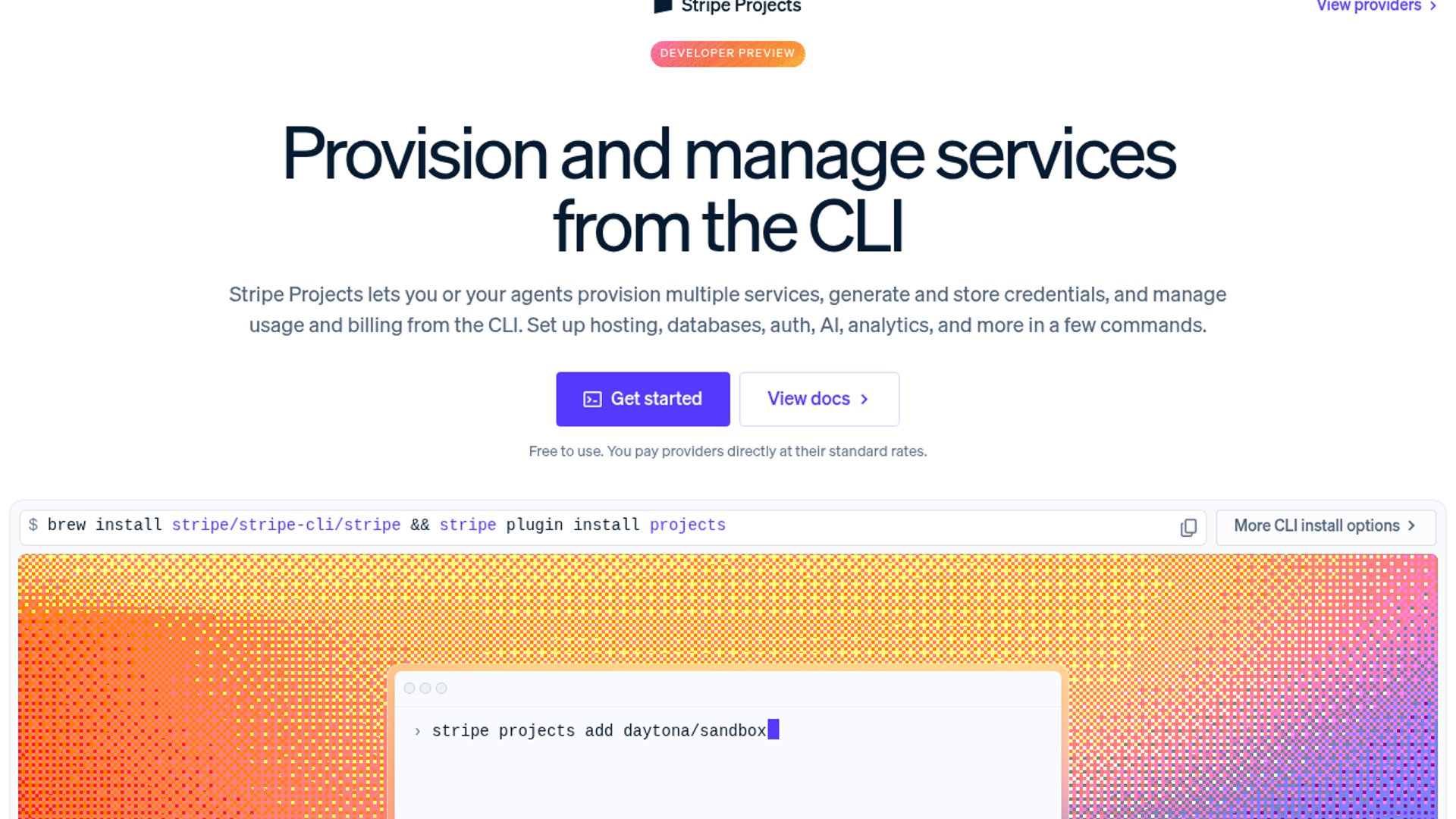 Stripe Projects integrates with HeyGen for agents