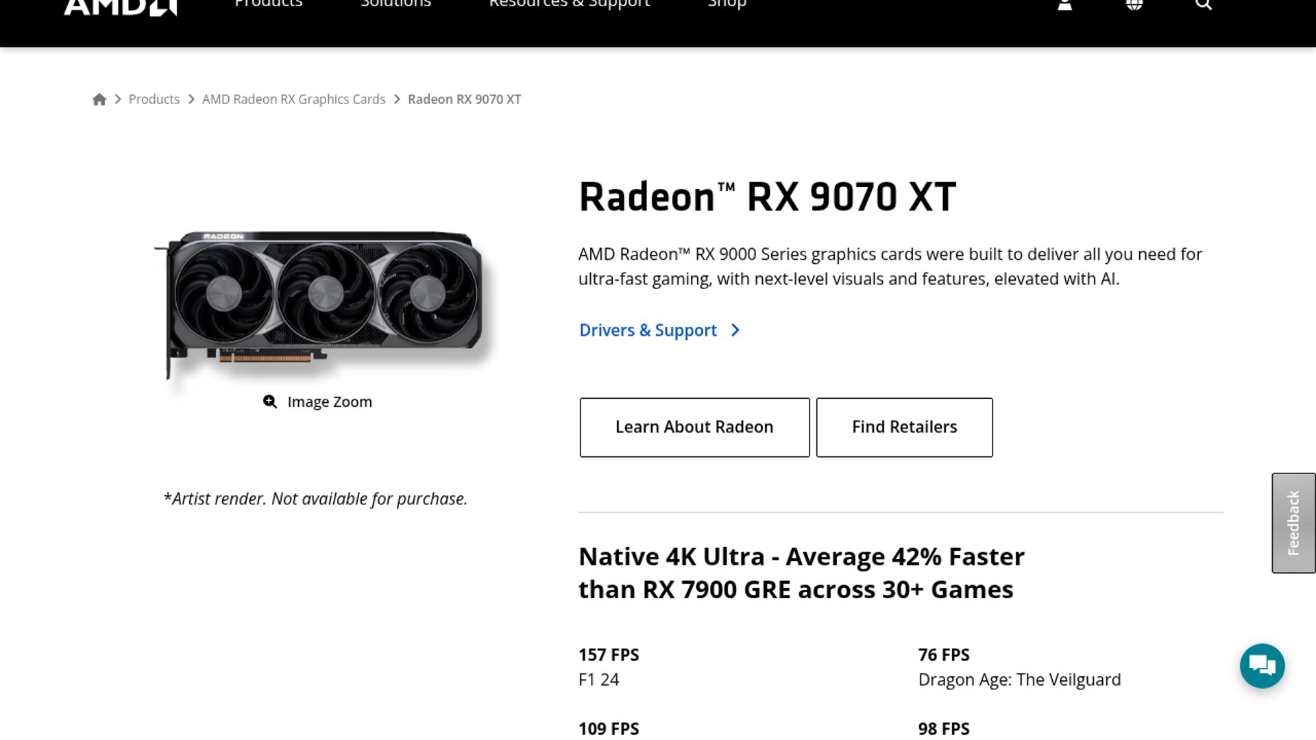 RX 9070 XT trails MI50 in llama.cpp