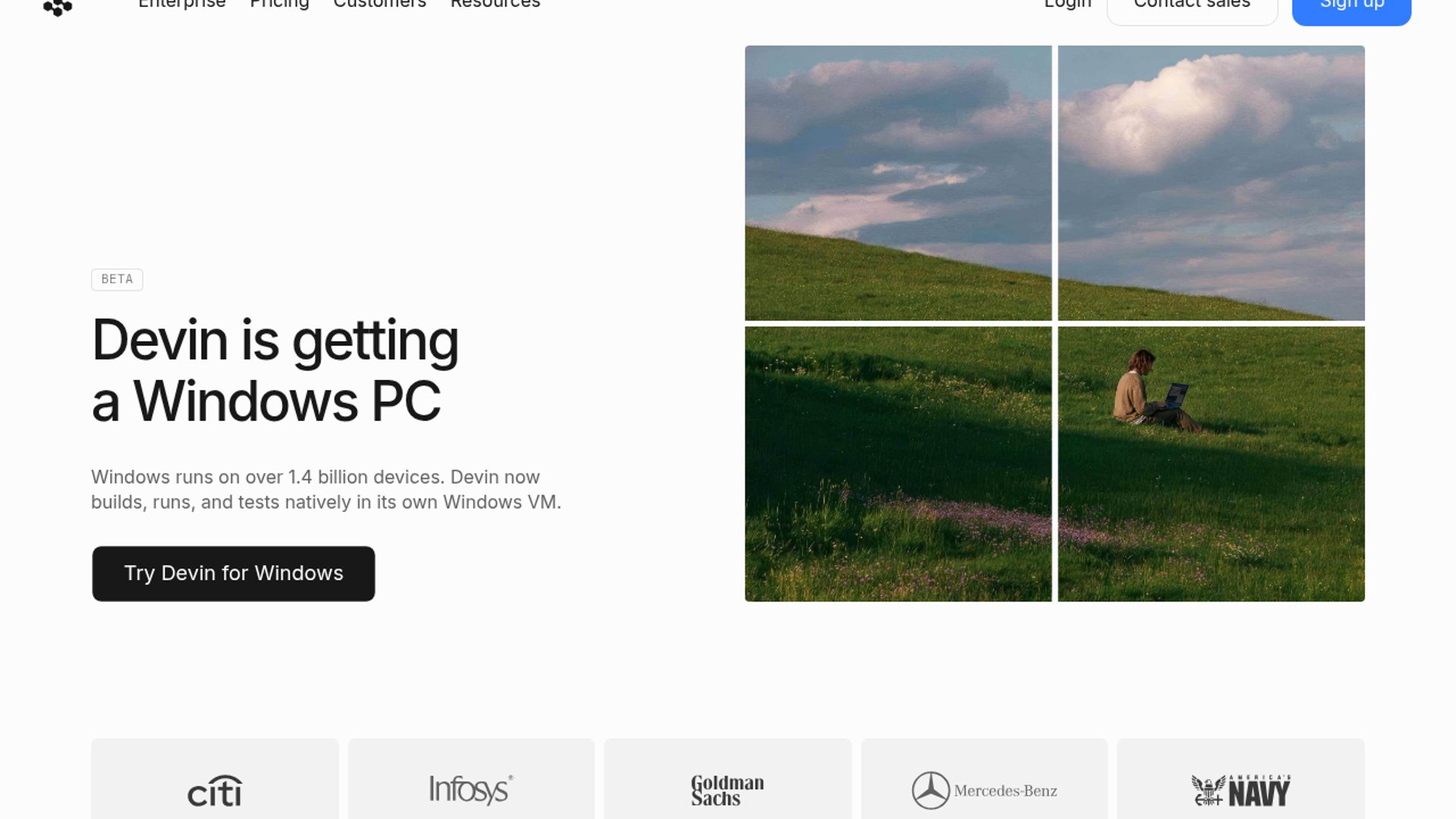 Devin adds native Windows VM support
