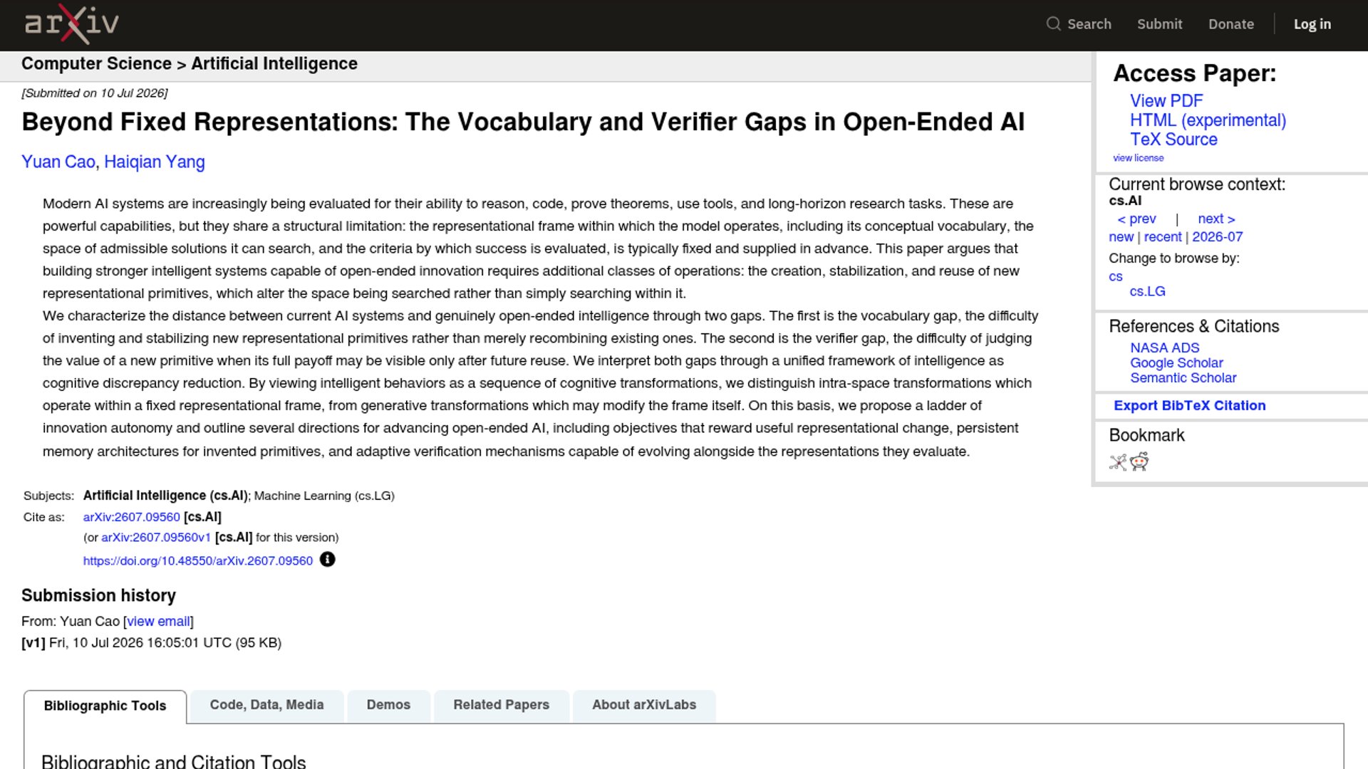 MIT proposes open-ended AI representation framework