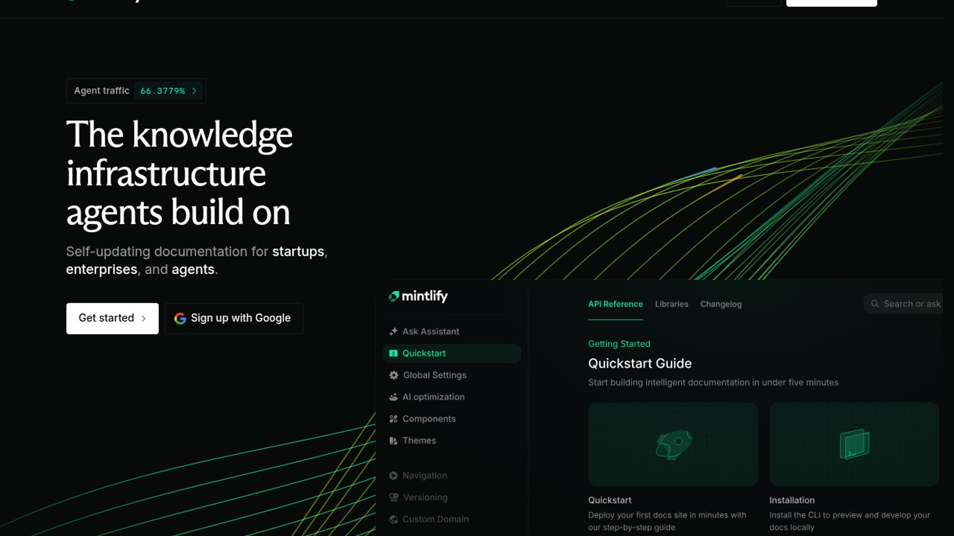 AI coding agents drive 66% of docs traffic
