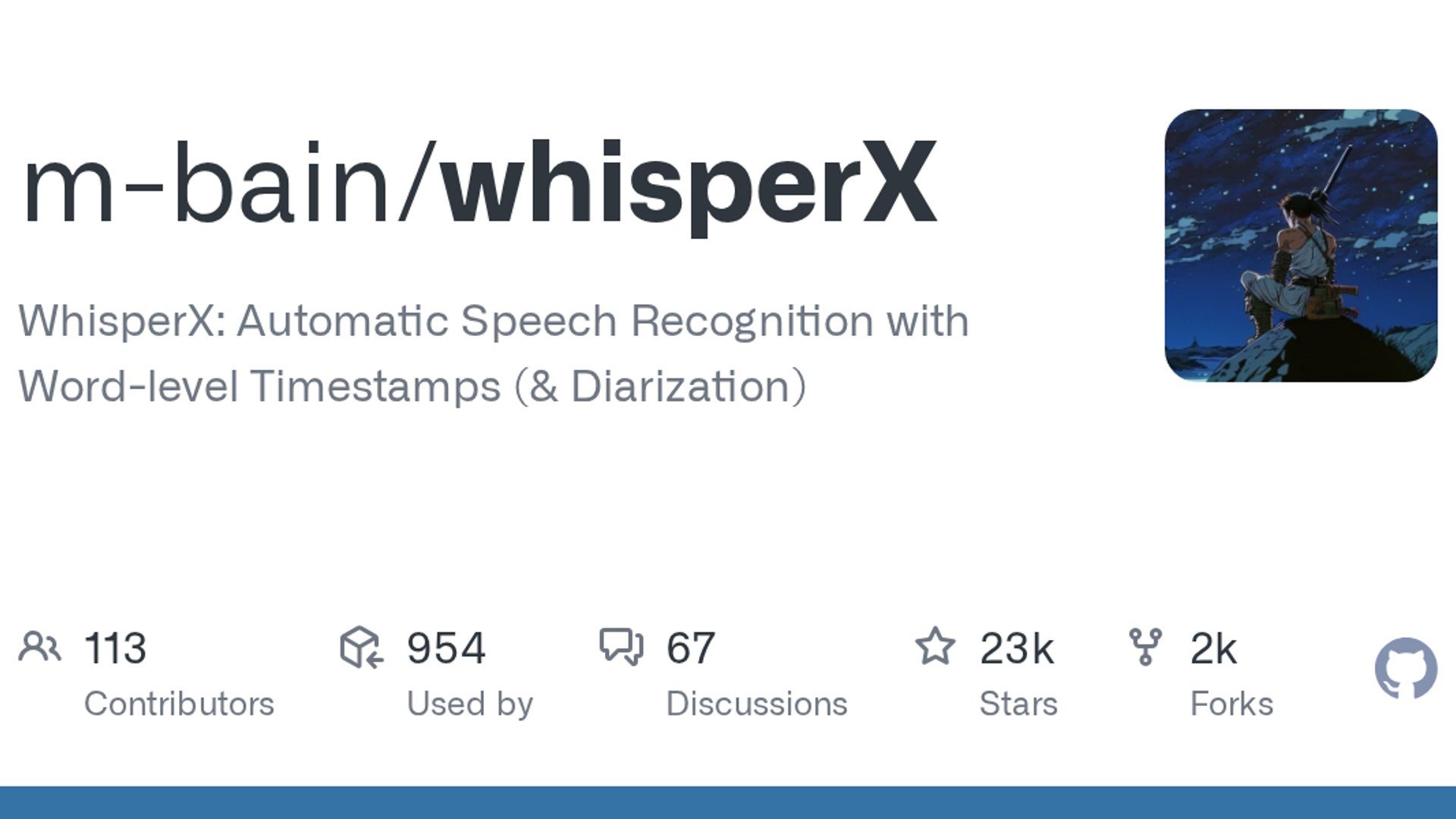 WhisperX enables 70x faster speech recognition