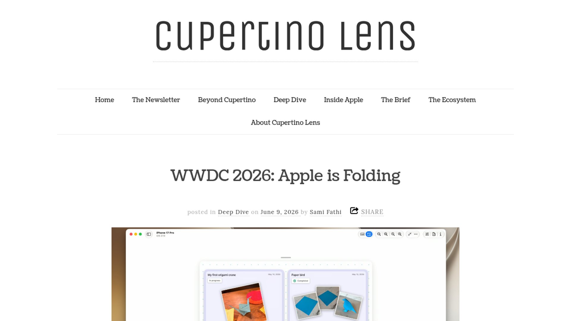 iOS 27 Beta Signals Foldable iPhone Ultra