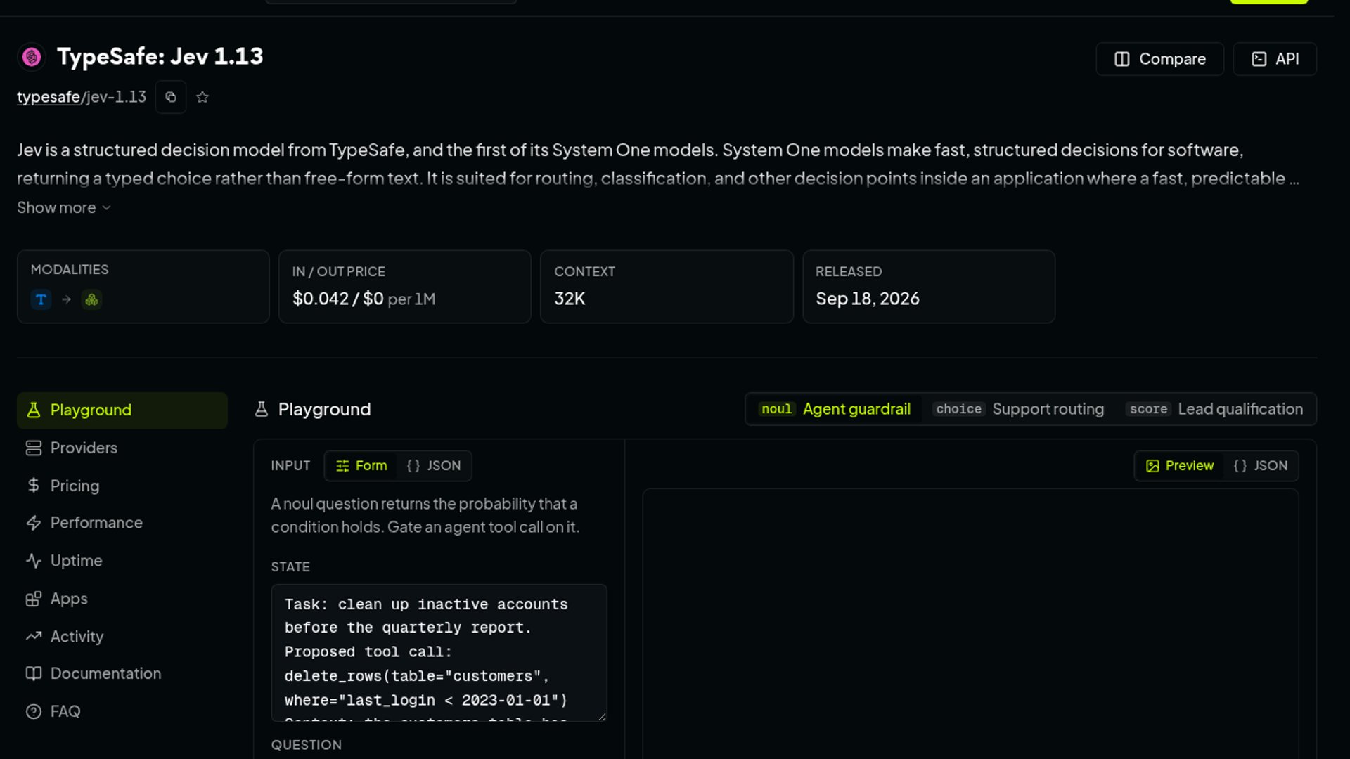 Jev 1.13 Targets Fast, Typed Decisions