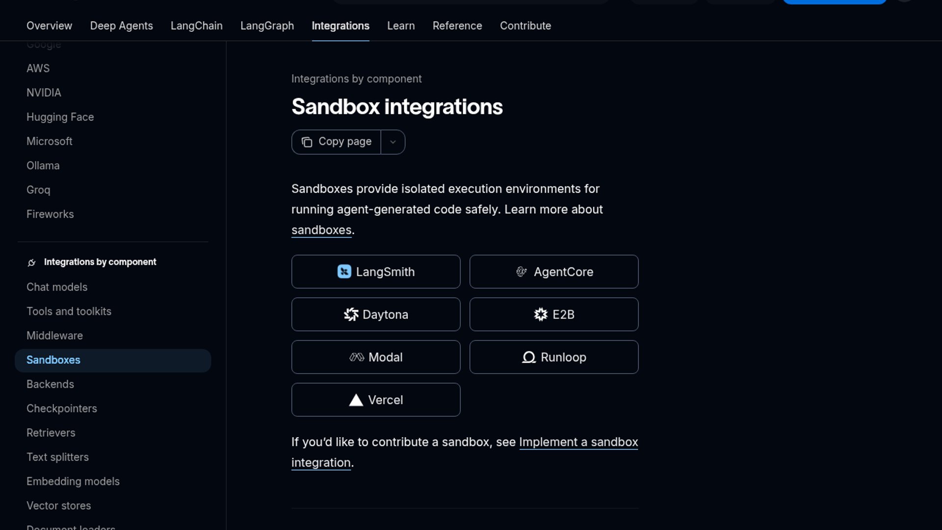 Deep Agents adds isolated sandbox support