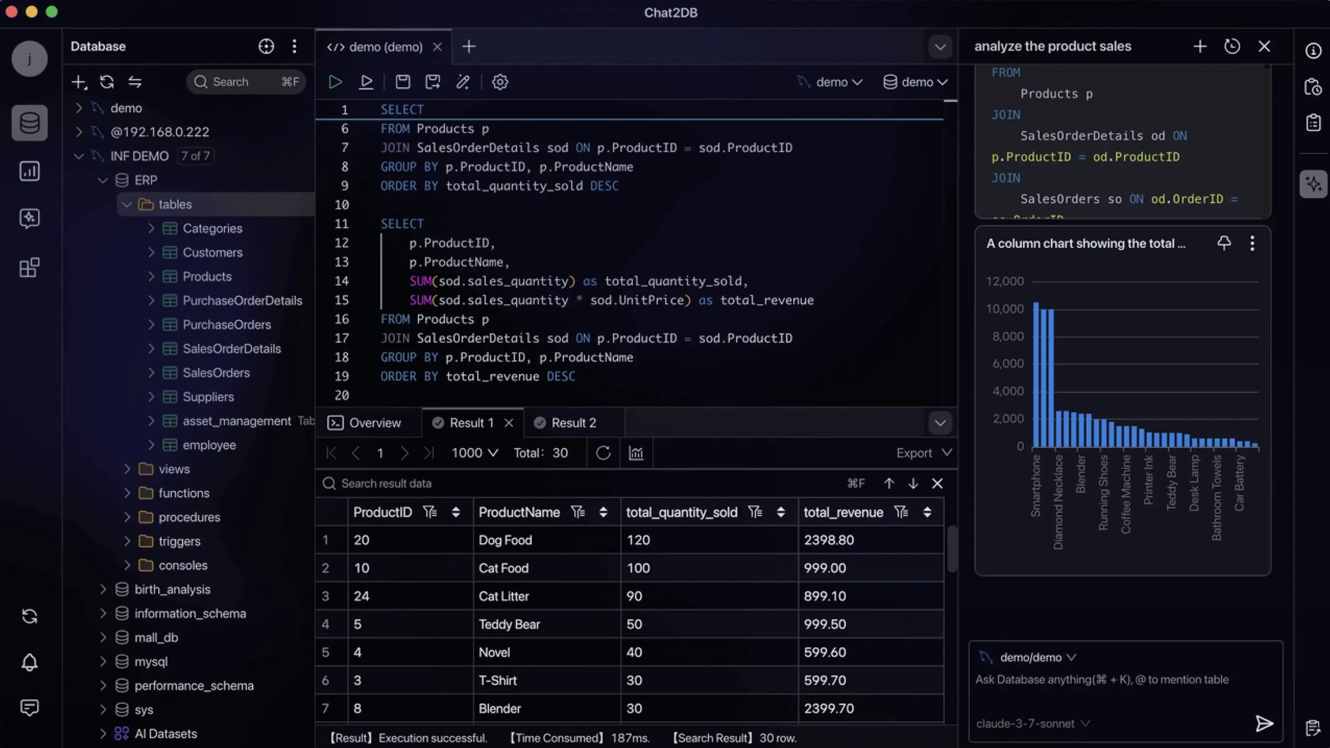 Chat2DB simplifies SQL querying with natural language