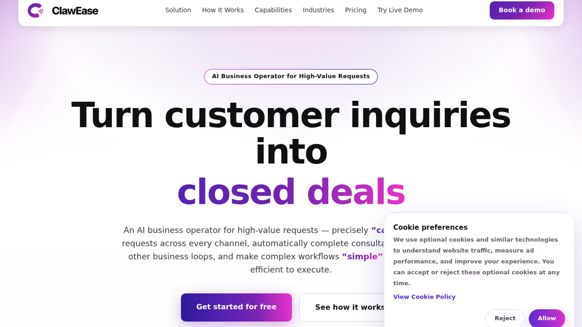 ClawEase launches AI business operator
