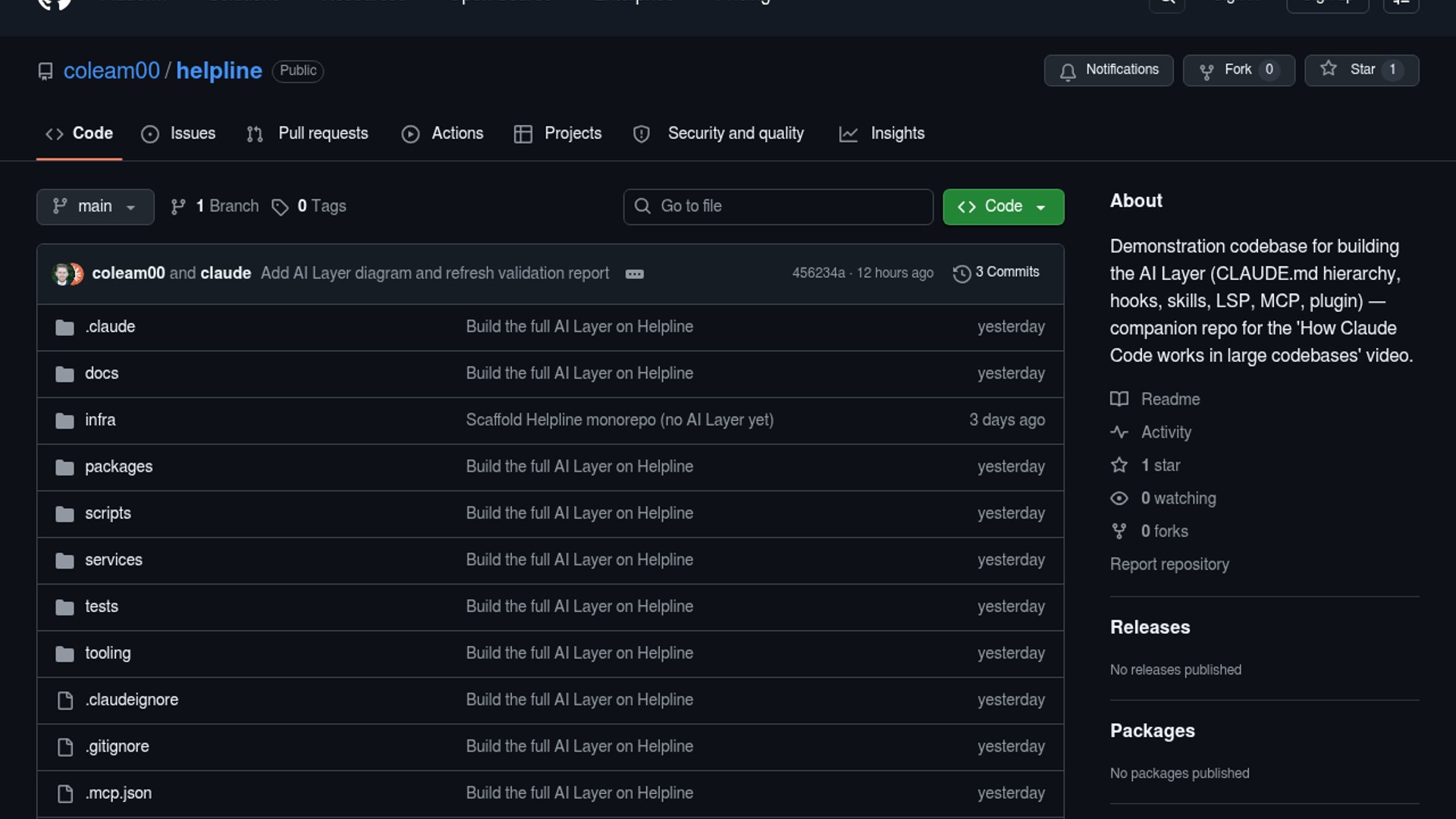 Helpline drops as Anthropic AI Layer boilerplate