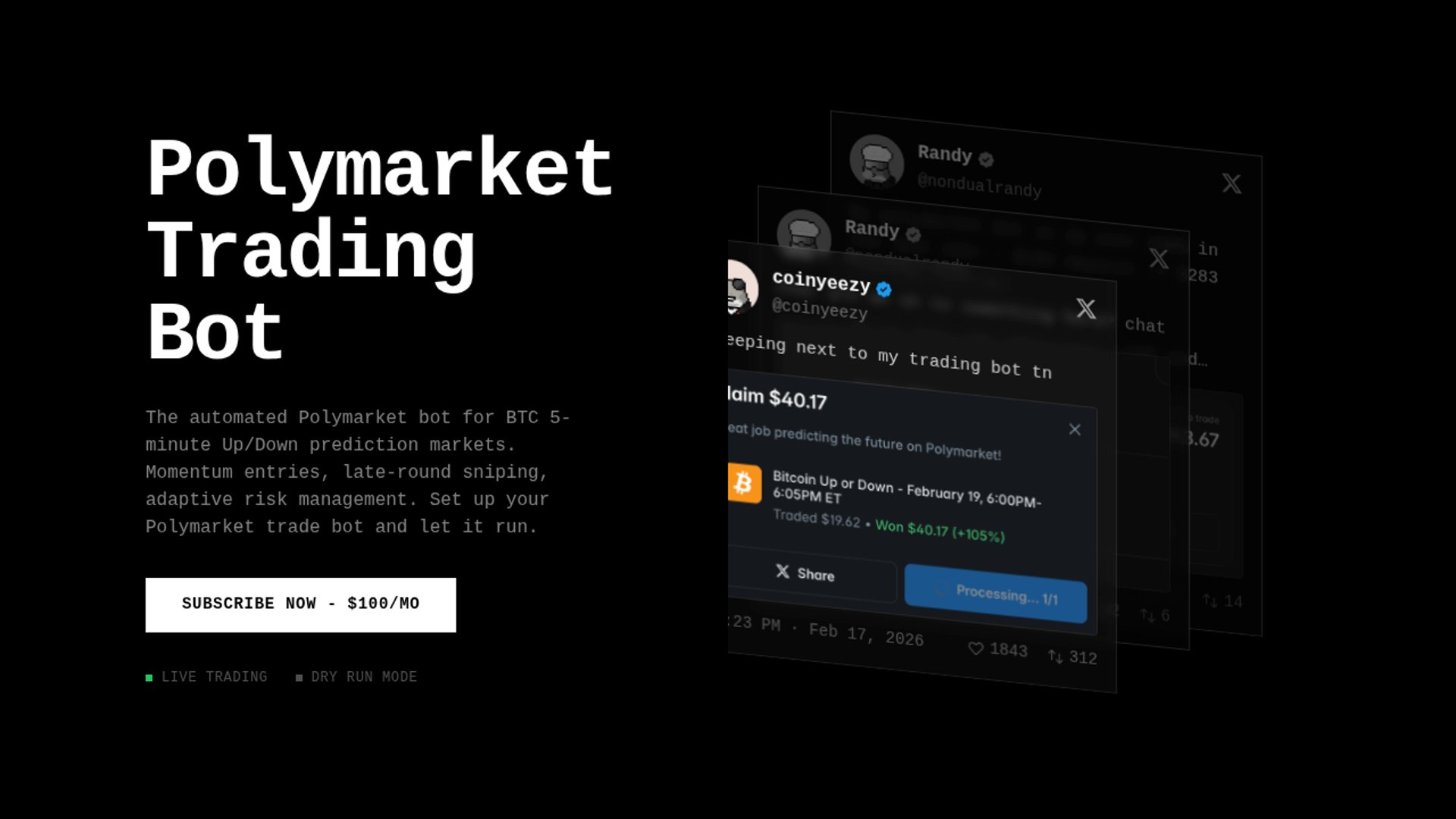 Polymarket Trading Bot Claims $11.2K