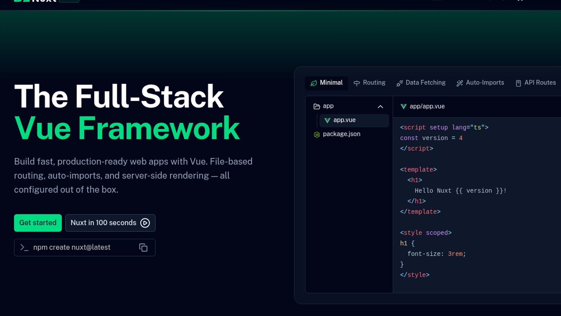 Nuxt surpasses 60,000 GitHub stars