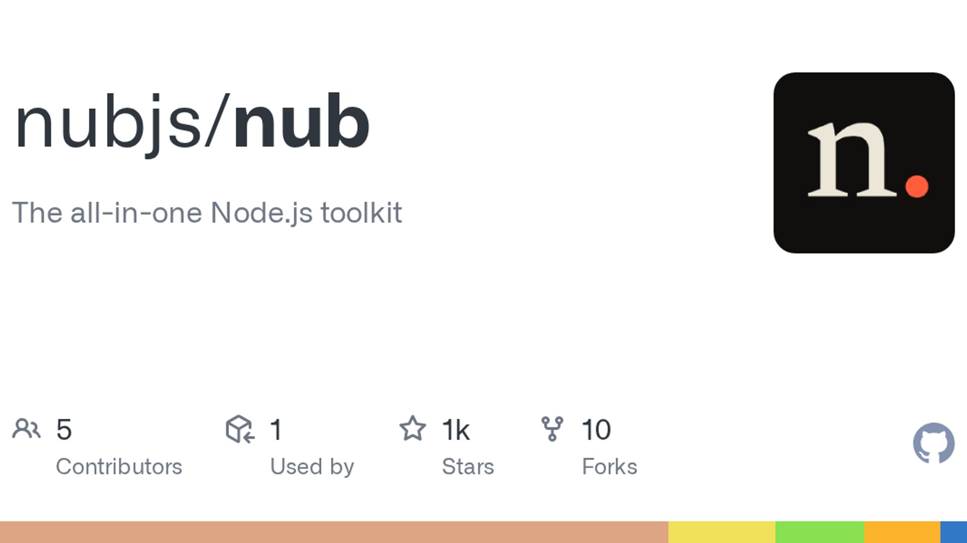 Nub modernizes the Node.js developer experience with a single Rust binary that enables direct TypeScript execution, fast package scripts, and version management without replacing the Node runtime.
