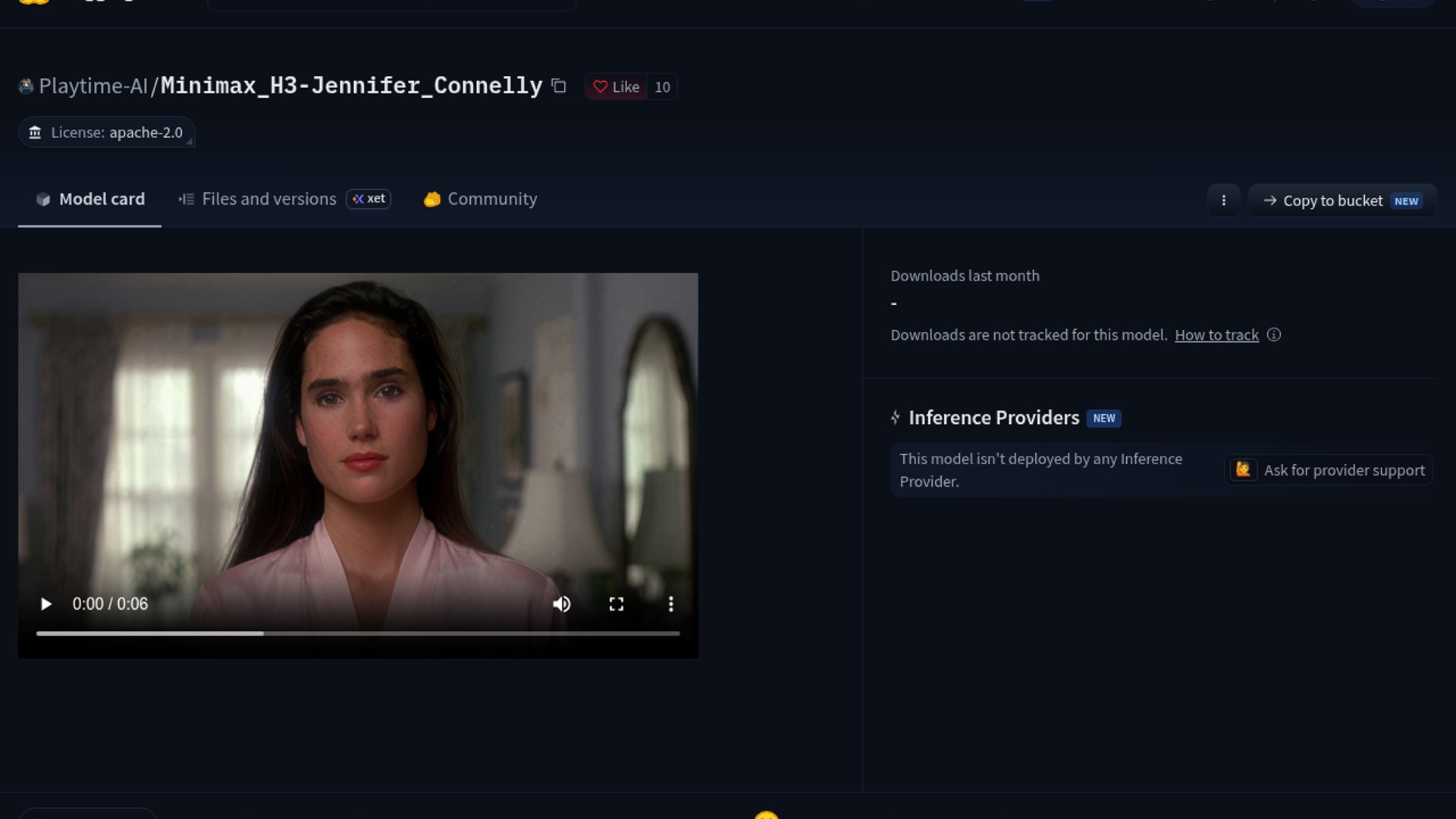 Jennifer Connelly LoRA Makes H3 Uncanny