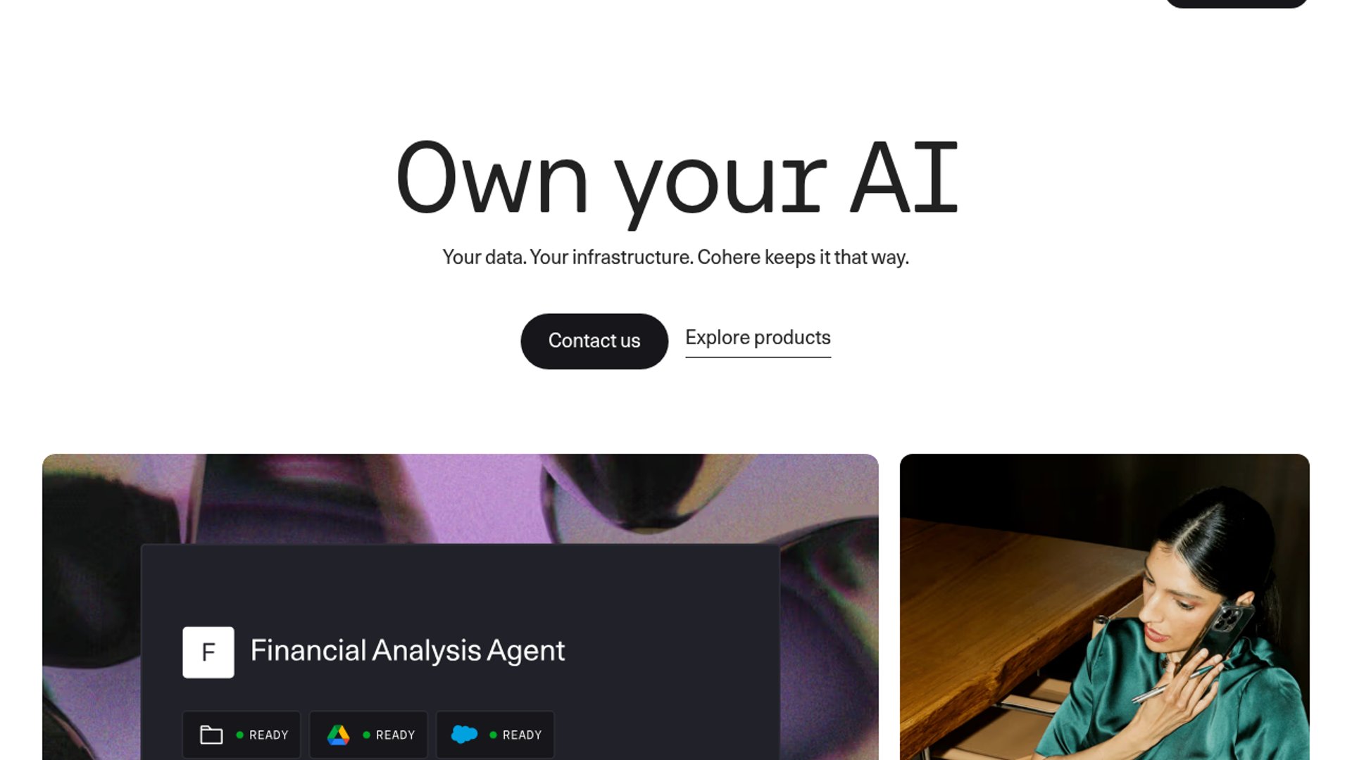Cohere Brings Sovereign AI Home