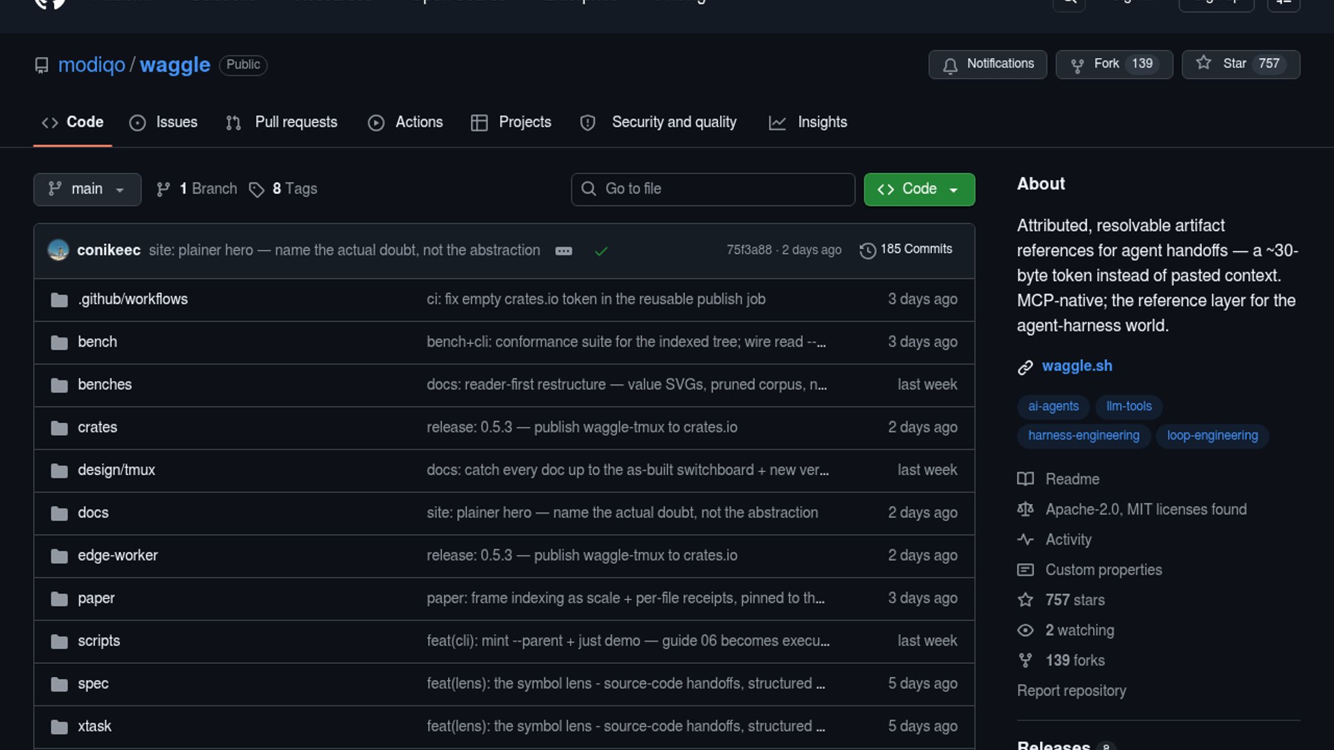 Waggle optimizes multi-agent handoffs