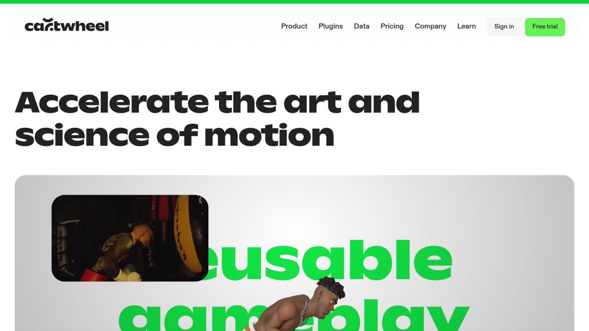 Cartwheel captures human motion and props in 3D
