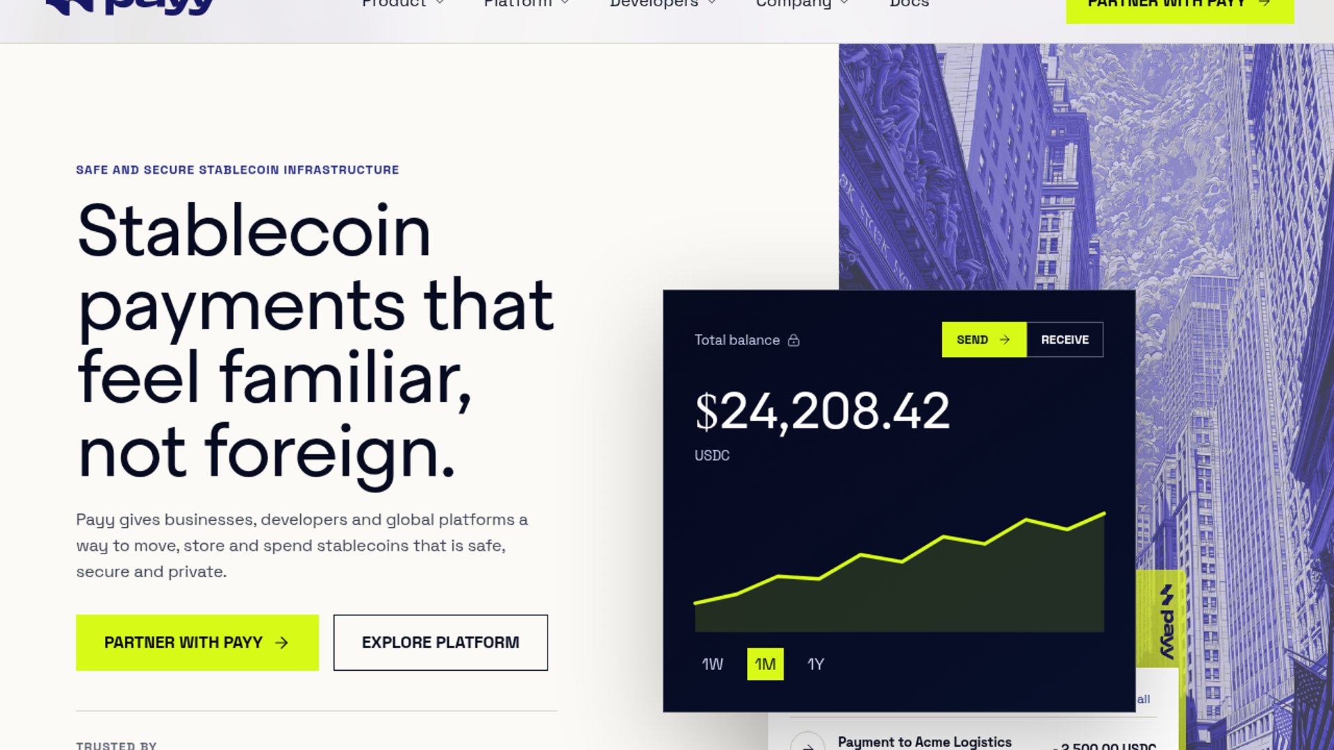 Payy drops stablecoin wallet; Jurni launches agentic pages
