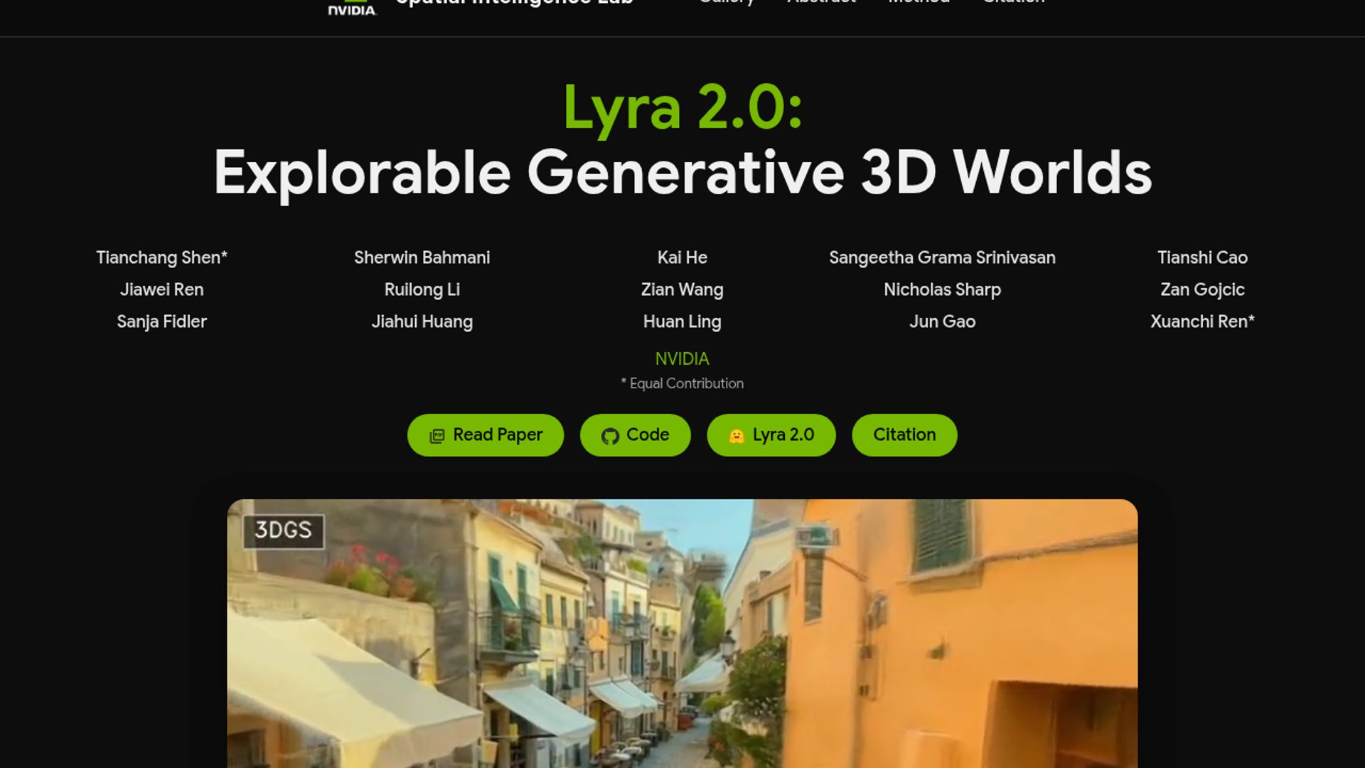 Lyra 2.0 builds persistent explorable 3D worlds