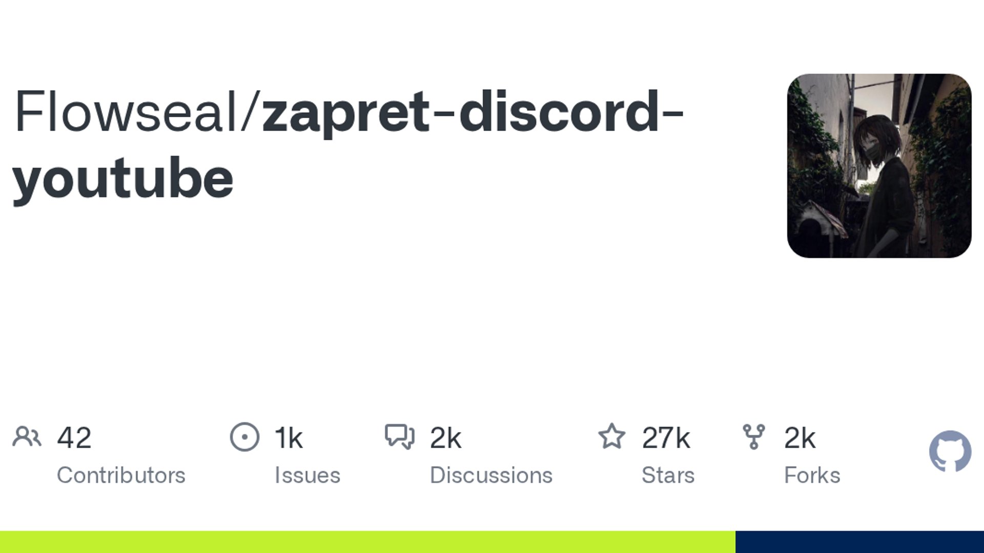 Flowseal's zapret-discord-youtube ships new Discord, YouTube bypass