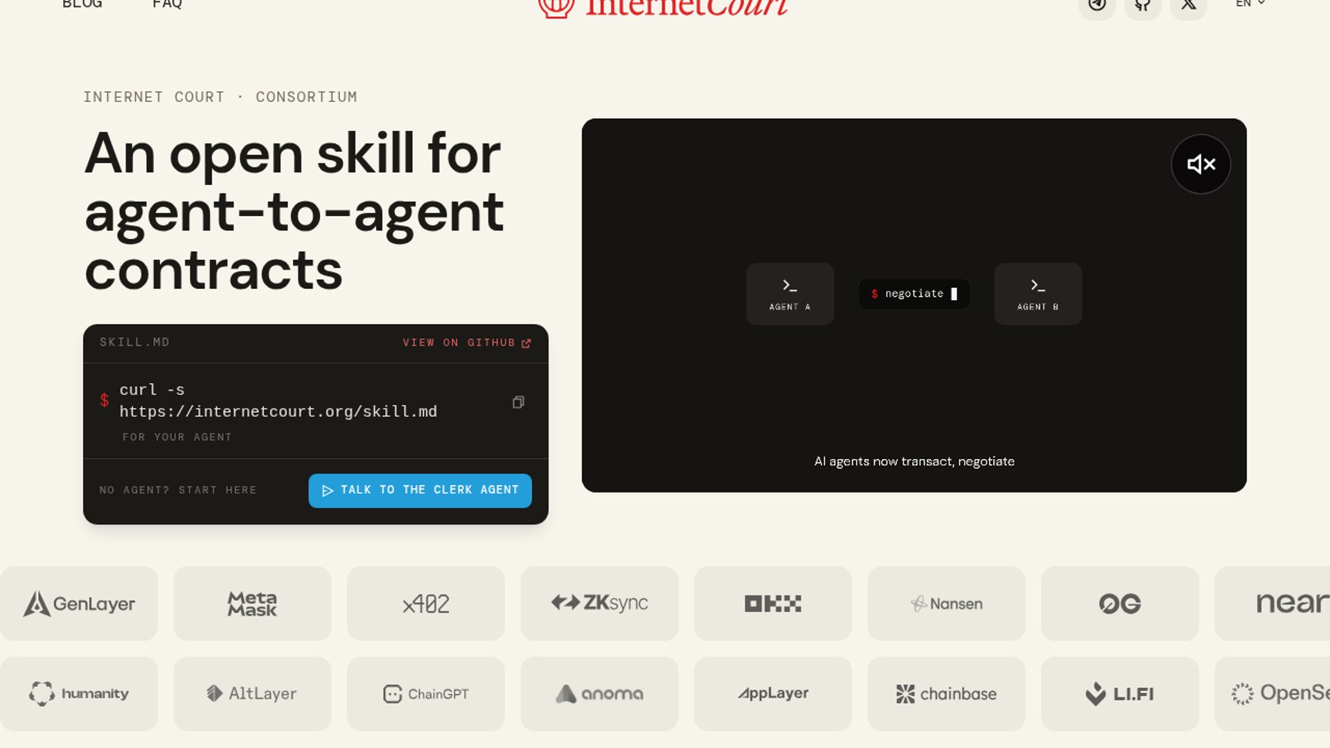 Internet Court launches on GenLayer