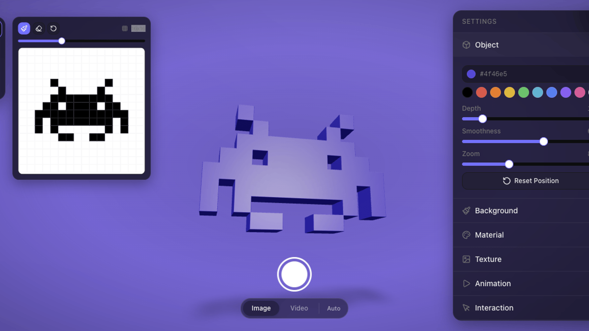 3dsvg converts 2D SVGs into 3D React components