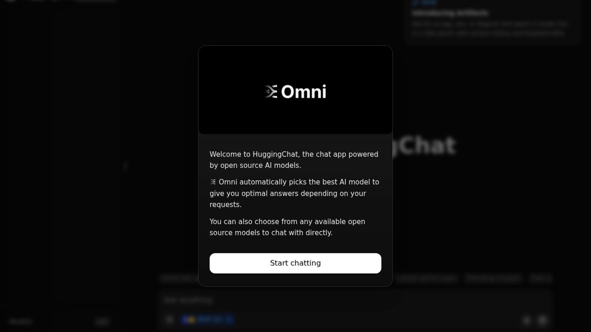 Chat UI standardizes on OpenAI-compatible APIs