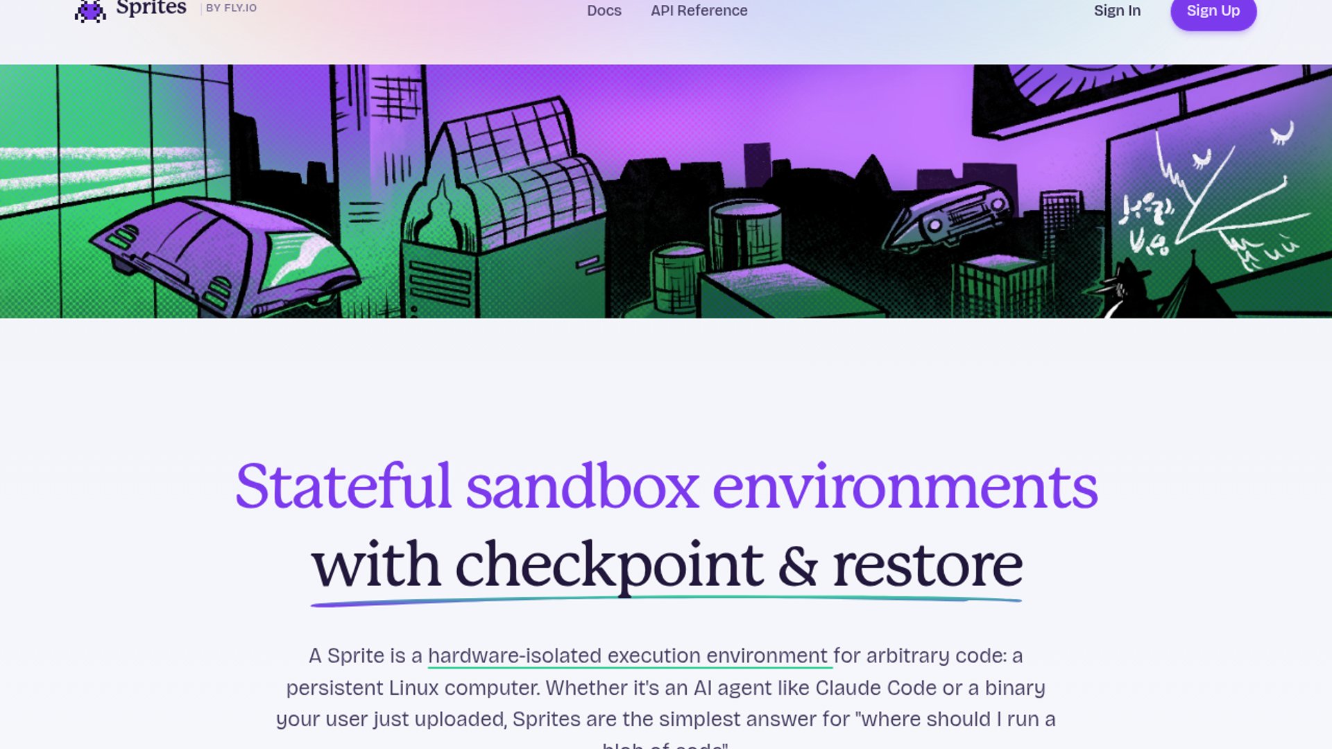 Fly.io launches Sprites, providing stateful and hardware-isolated Linux sandbox environments with fast copy-on-write checkpoint and restore capabilities.