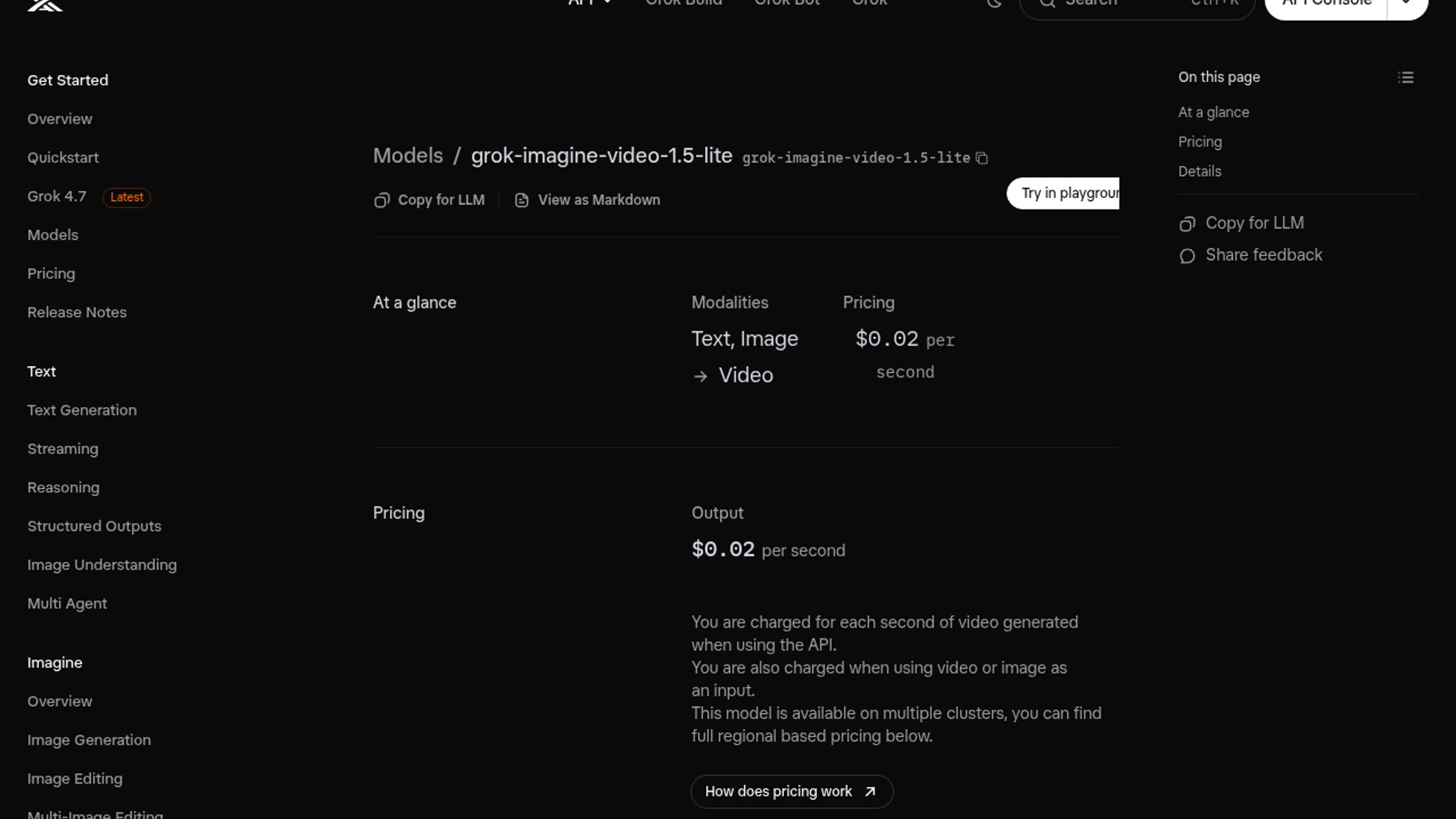 Grok Imagine Video 1.5 Lite Hits #17