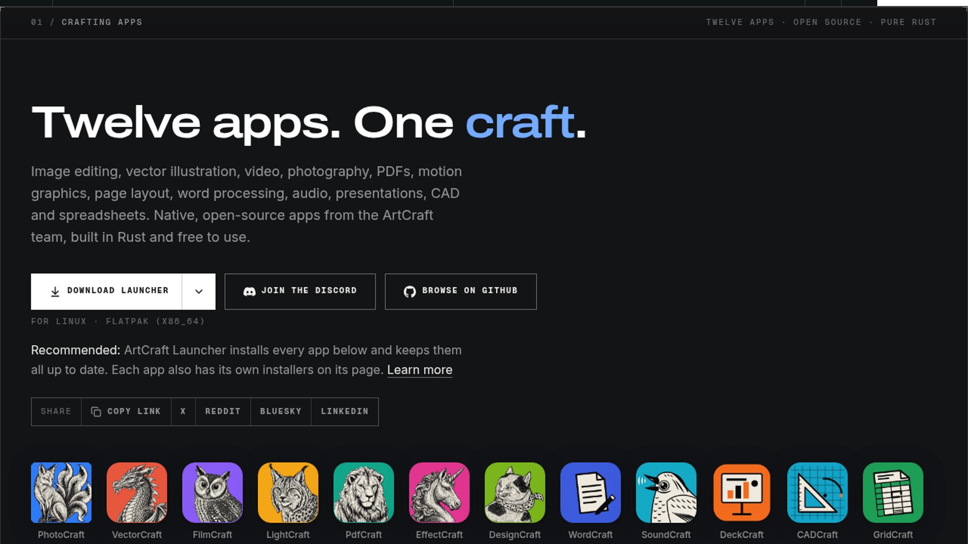 ArtCraft Unveils Open-Source Office Clones