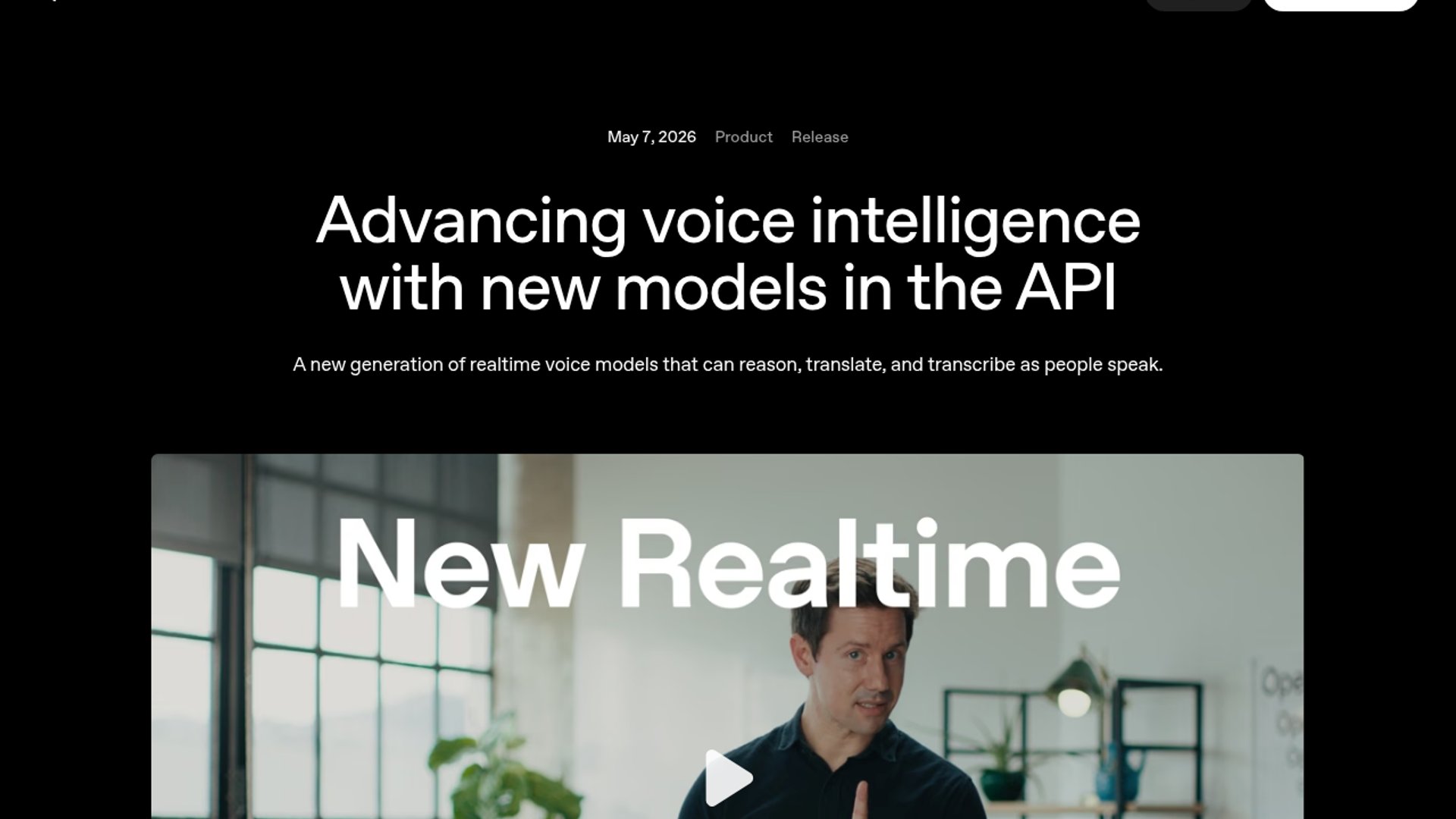 GPT-Realtime-2 adds reasoning to voice agents