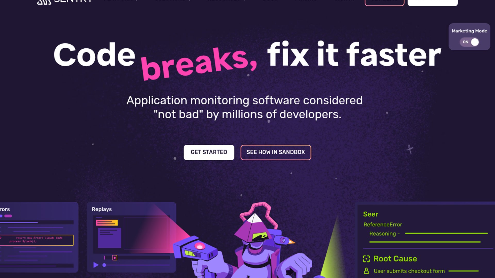 Sentry launches on Grok Build marketplace