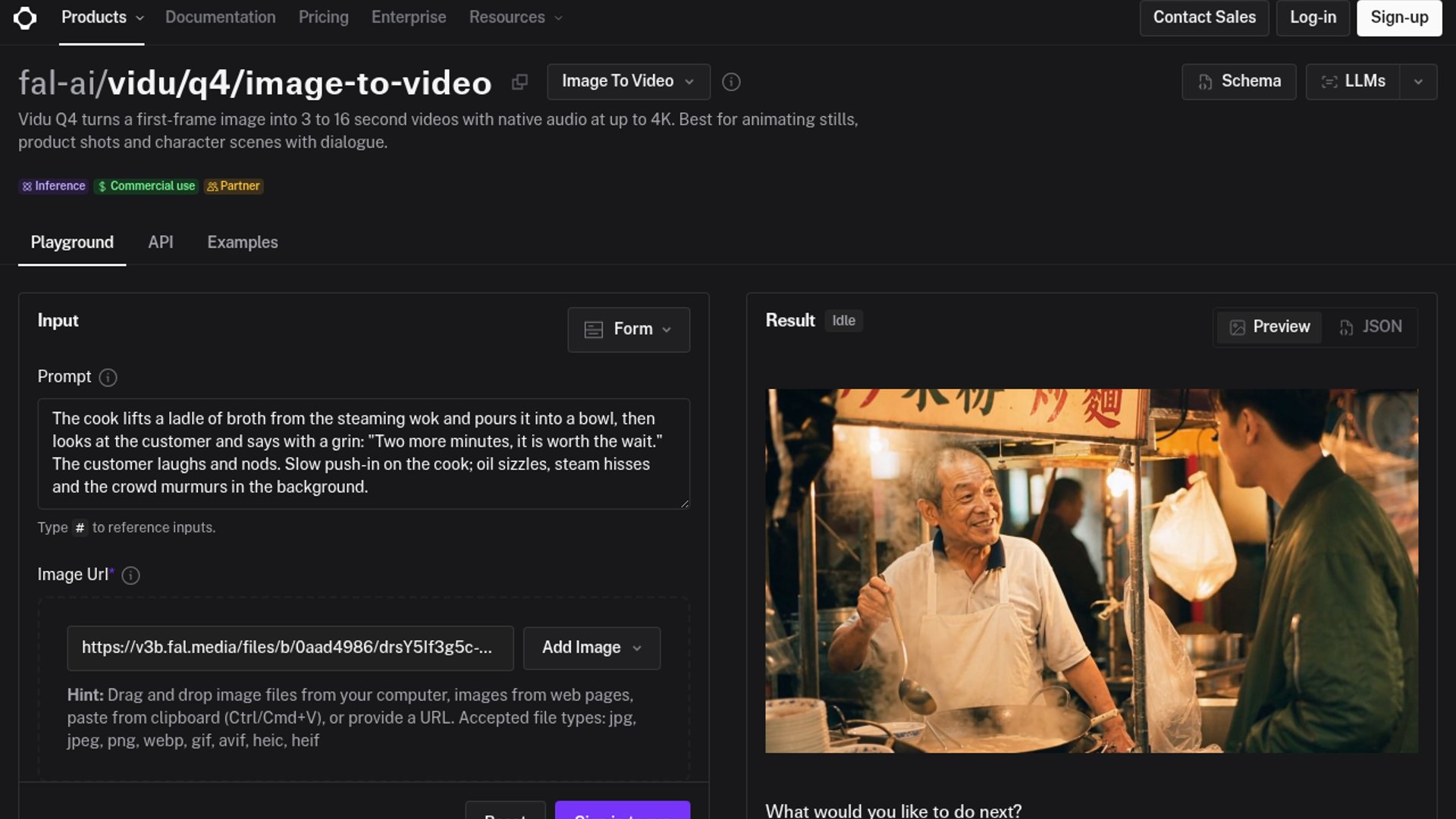 Vidu Q4 Arrives on fal With Native Audio