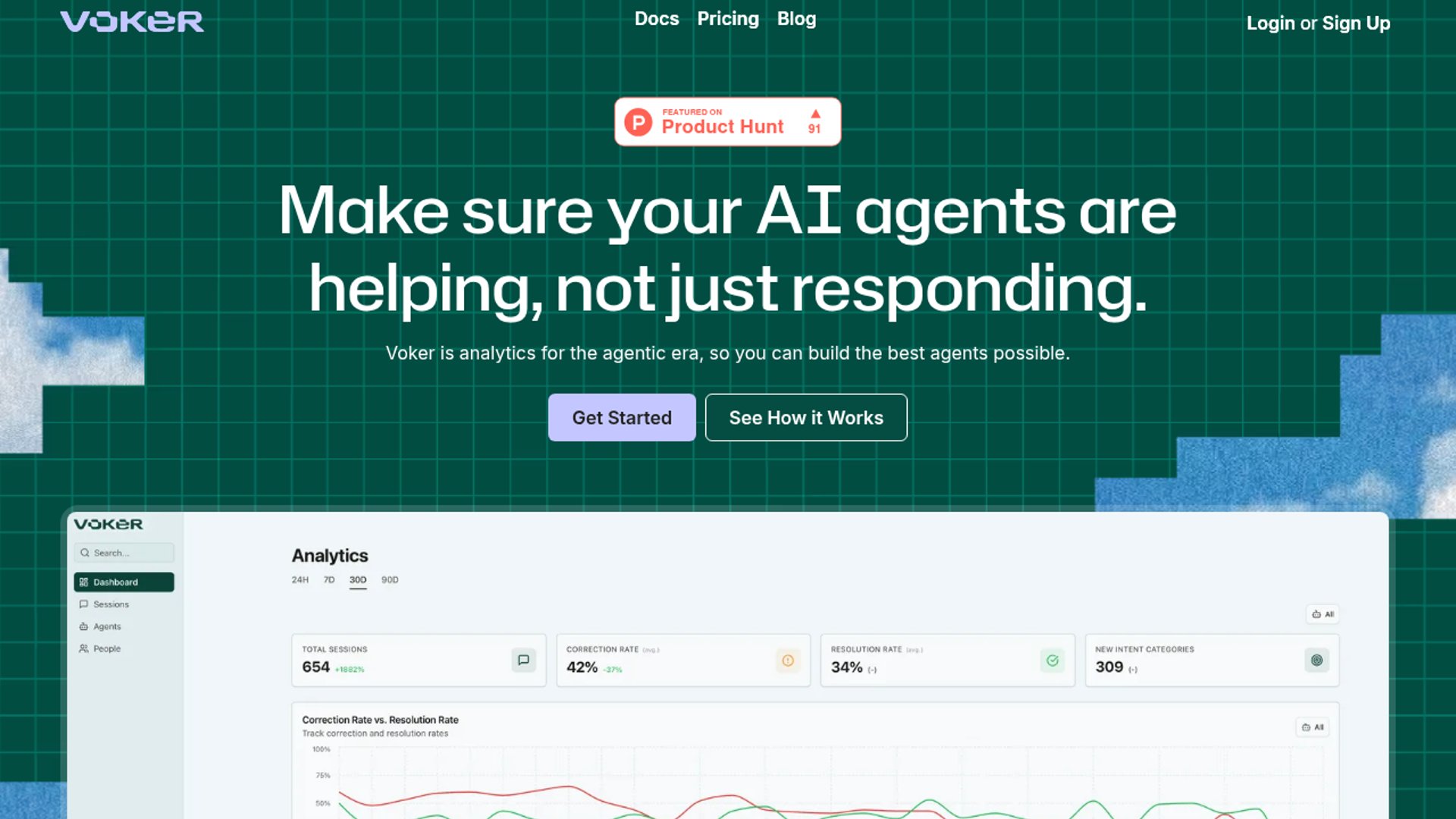 Voker launches product analytics for AI agents