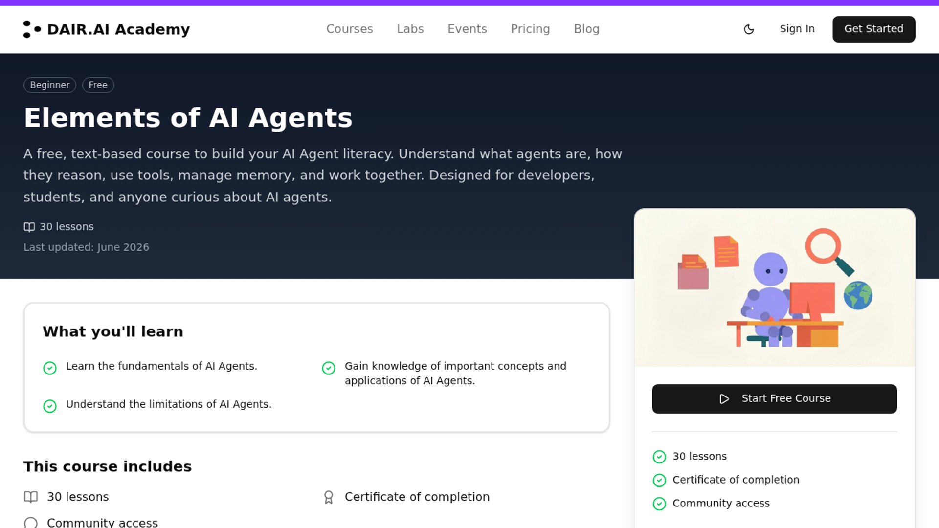 DAIR.AI Course Teaches AI Agents