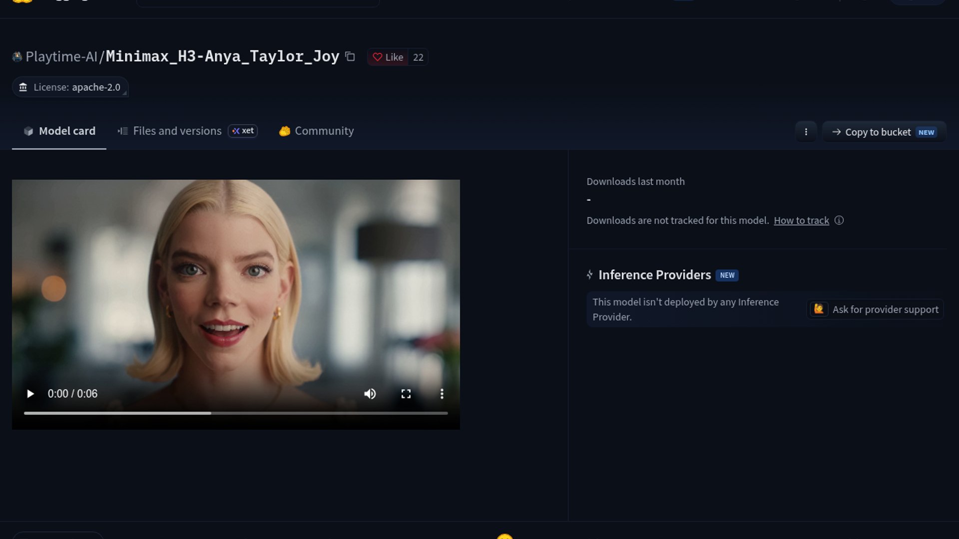MiniMax H3 LoRA Pins Anya Taylor-Joy’s Face