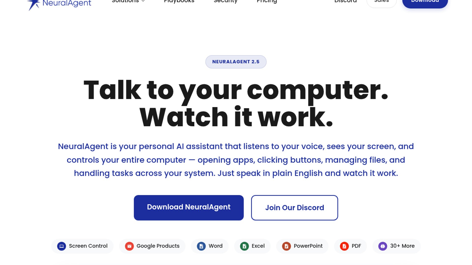 NeuralAgent 2.5 adds voice and parallel agents