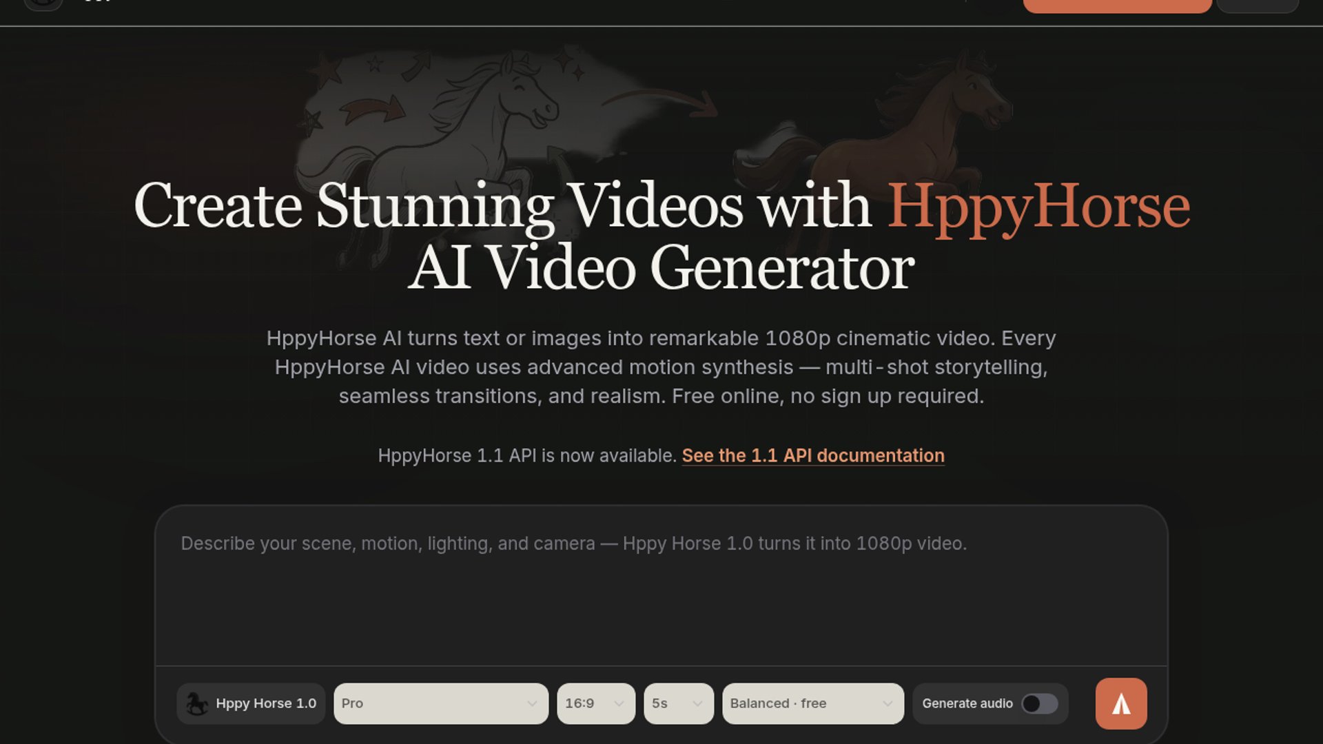 Alibaba launches HappyHorse 1.1 video API