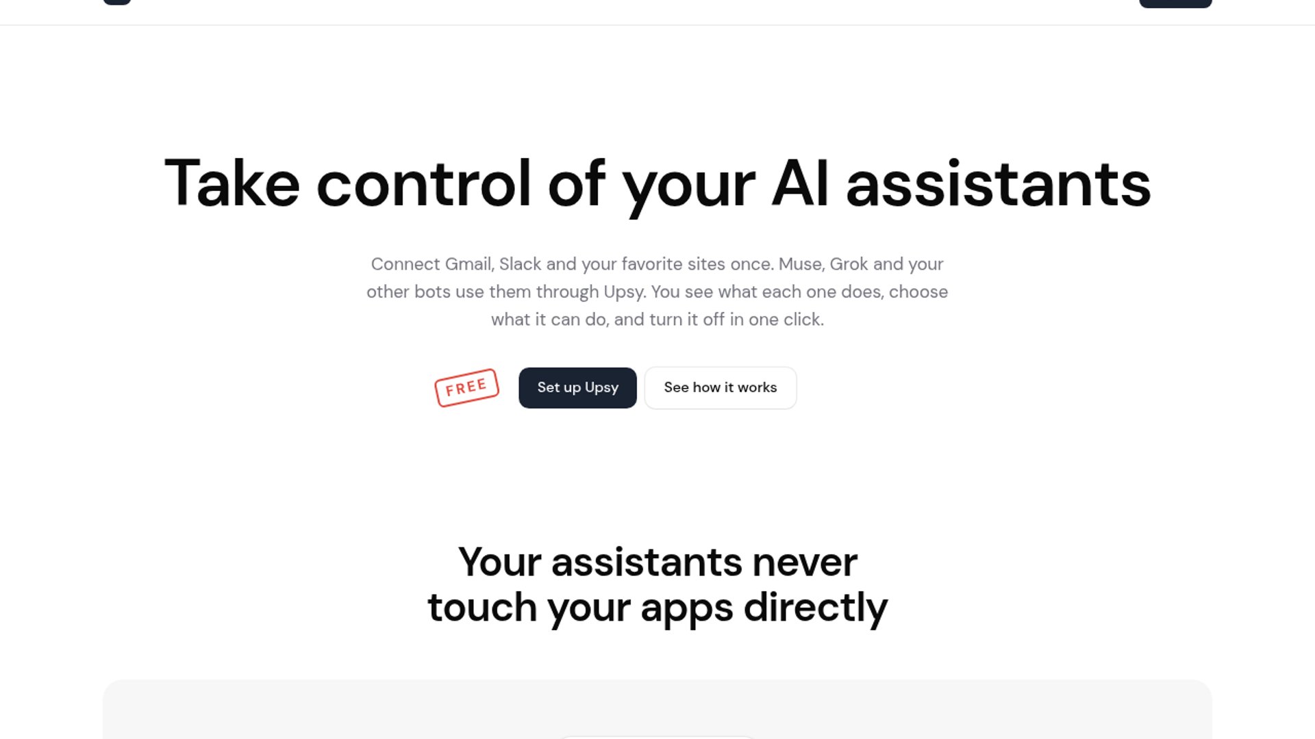 Upsy Connects Agents to Memory, Apps, Browser