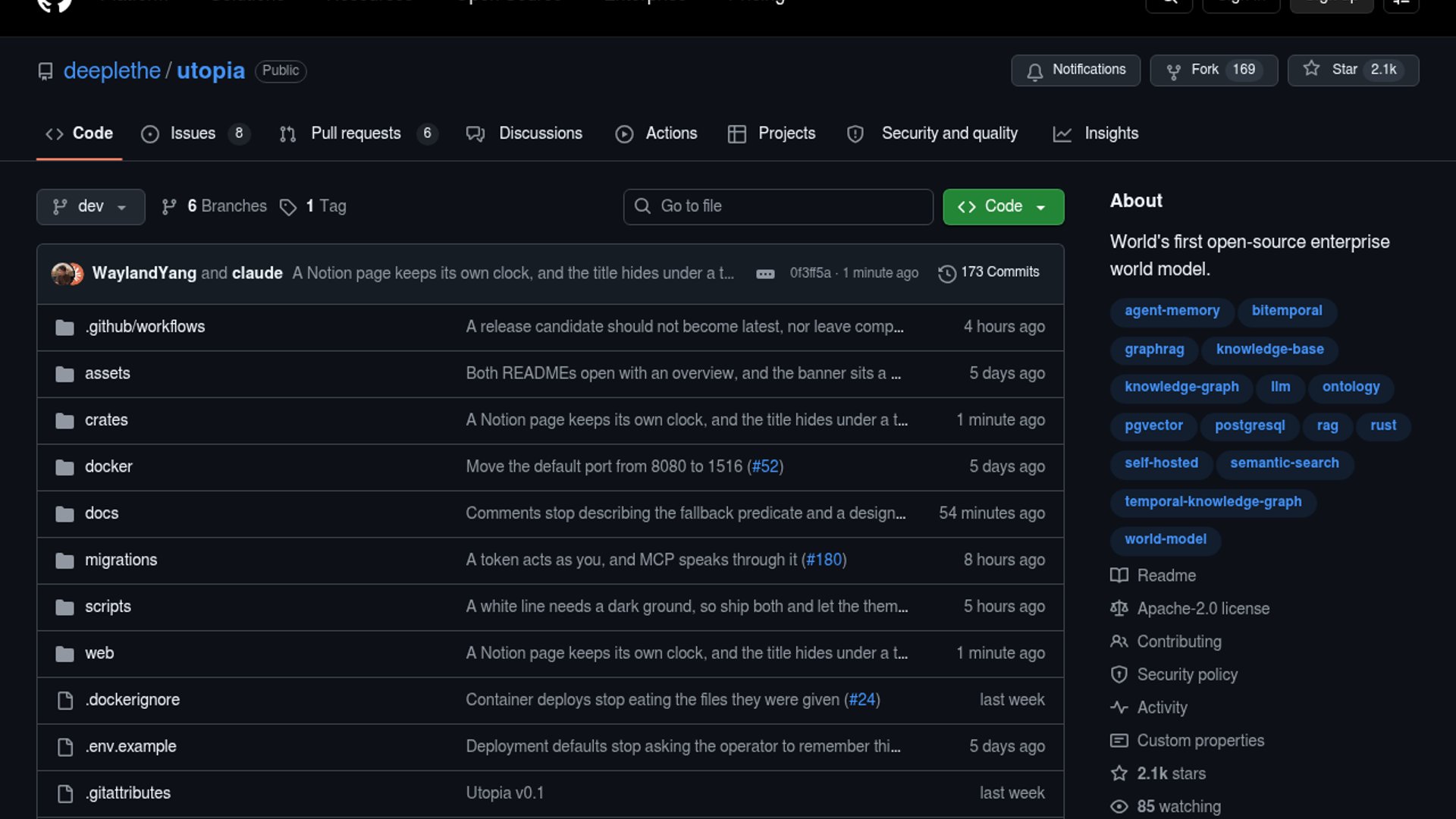 Utopia puts history into self-hosted RAG