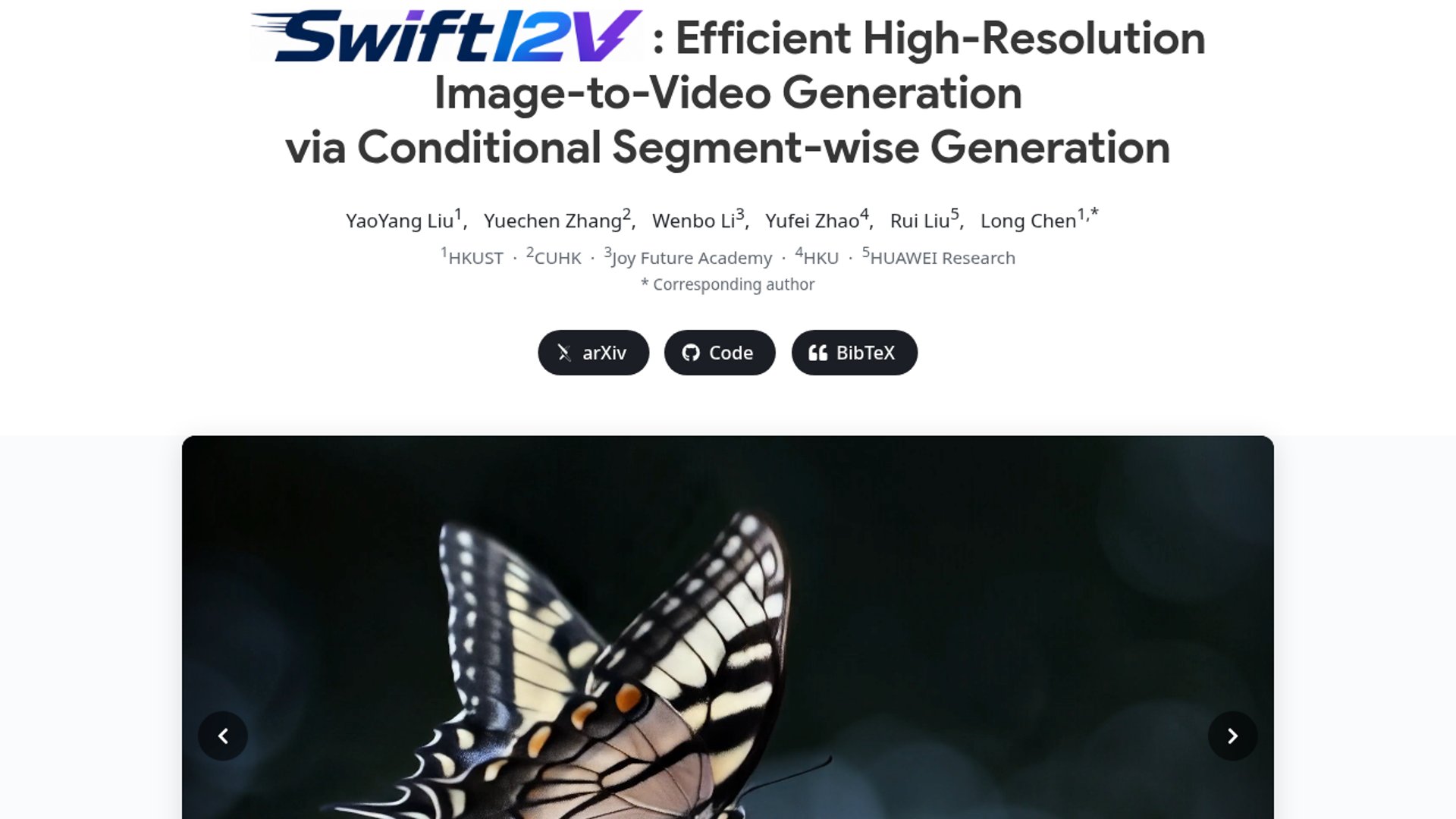 SwiftI2V brings 2K I2V to consumer GPUs
