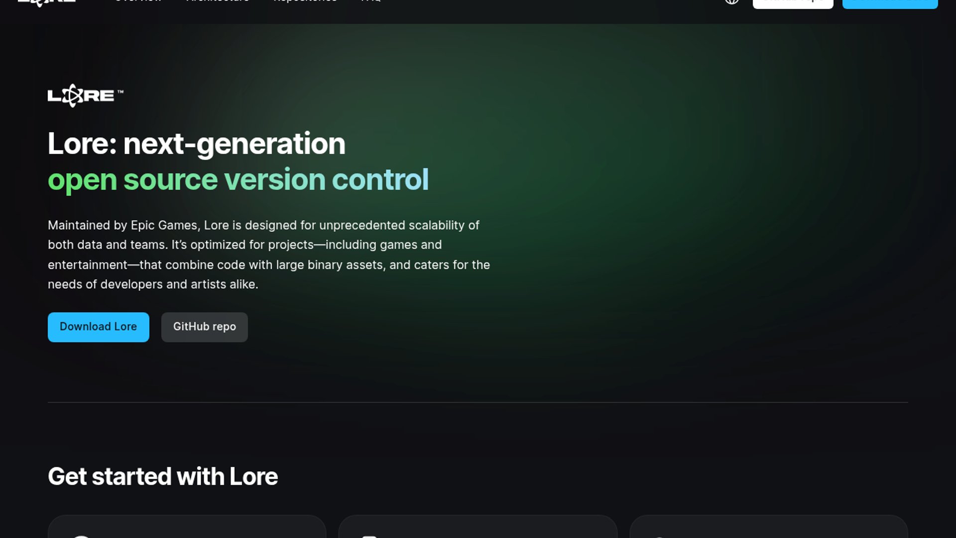 Epic Games launches Lore version control